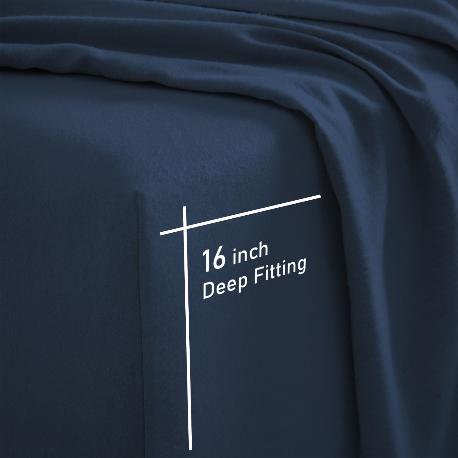 100% Cotton Double Brushed Flannel Sheet Set - 170 GSM Heavyweight, Deep Pockets, Pre-Shrunk & Anti-Pill, All Around Elastic