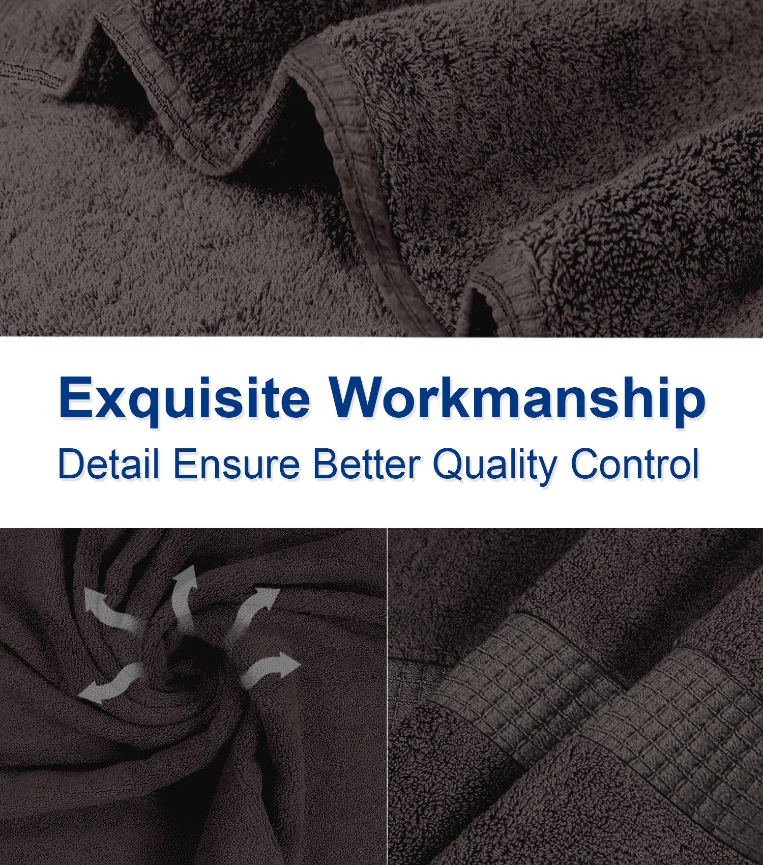 Lavish Touch 100% Cotton 600 GSM Melrose Towels - Mega Pack - Zenvias