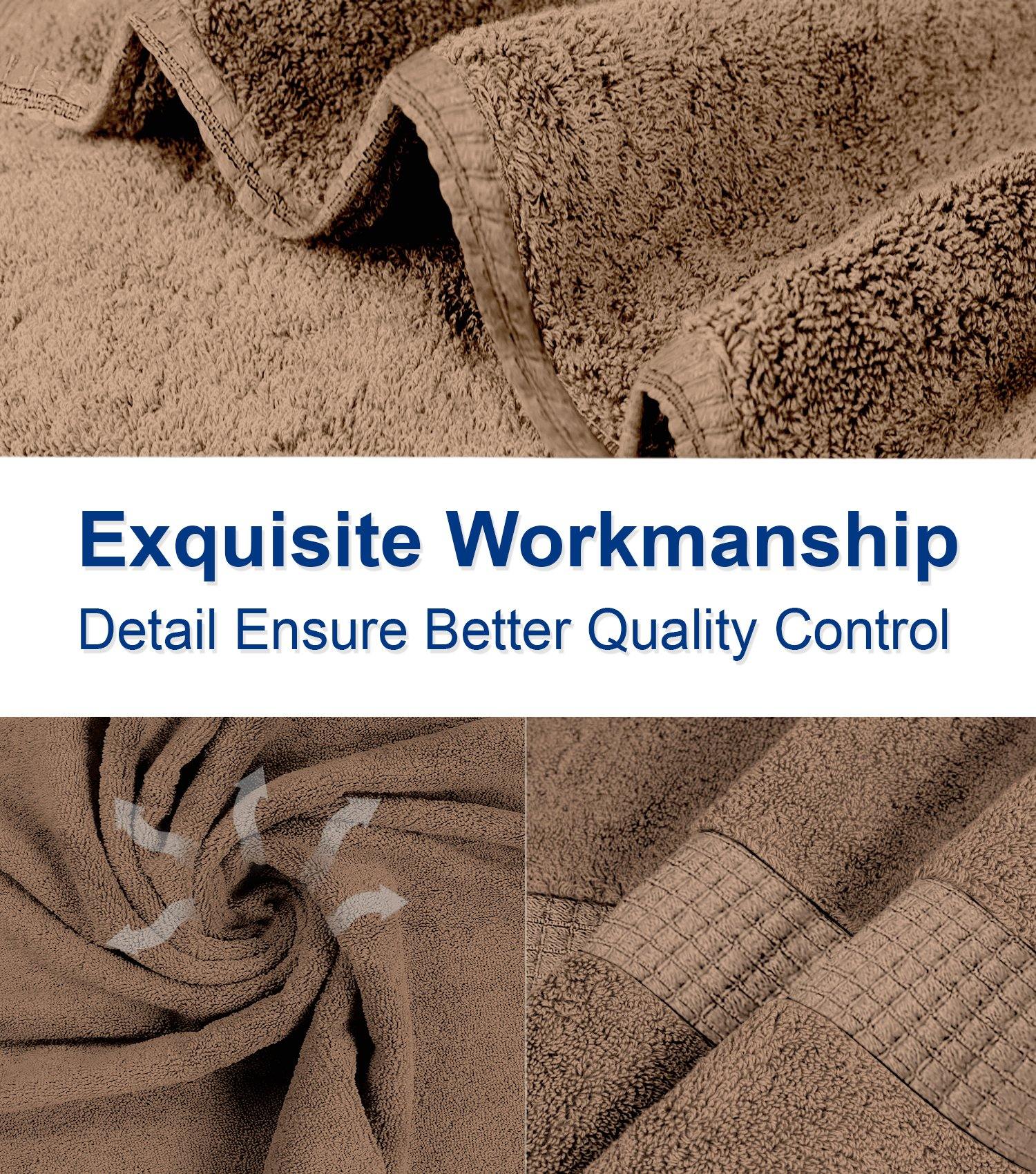 Lavish Touch 100% Cotton 600 GSM Melrose Towels - Mega Pack - Zenvias