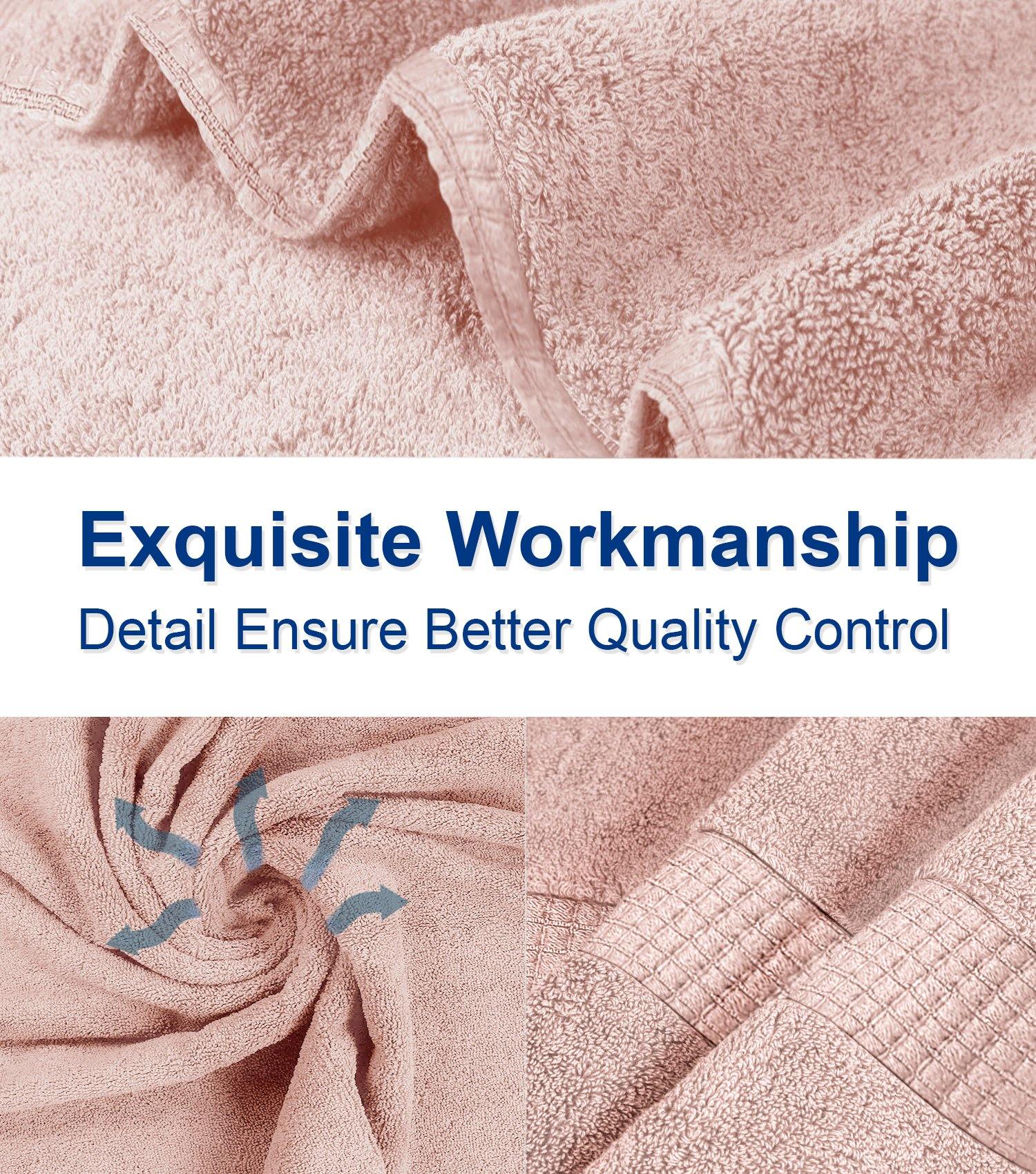 Lavish Touch 100% Cotton 600 GSM Melrose Towels - Mega Pack - Zenvias