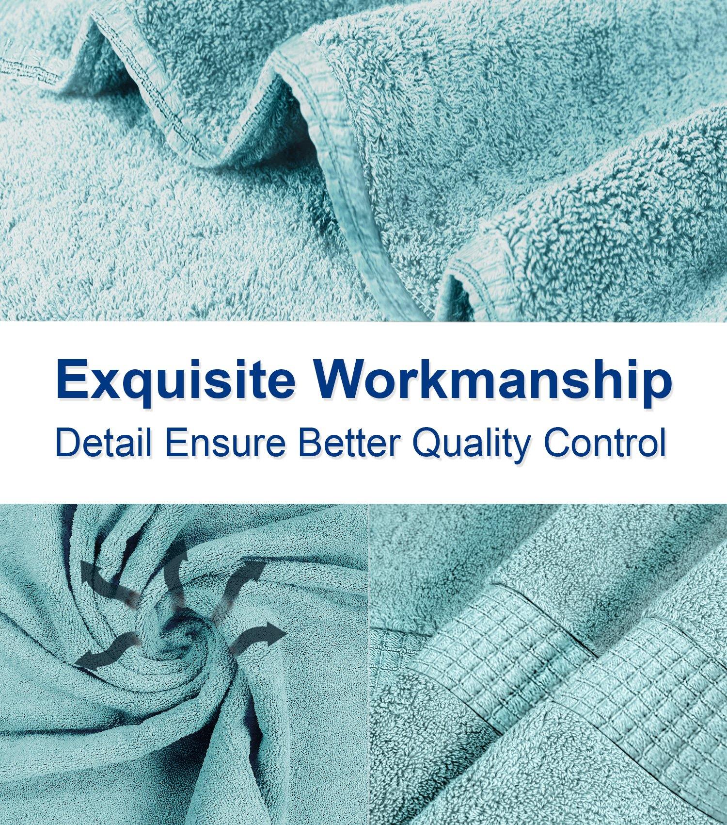 Lavish Touch 100% Cotton 600 GSM Melrose Towels - Mega Pack - Zenvias