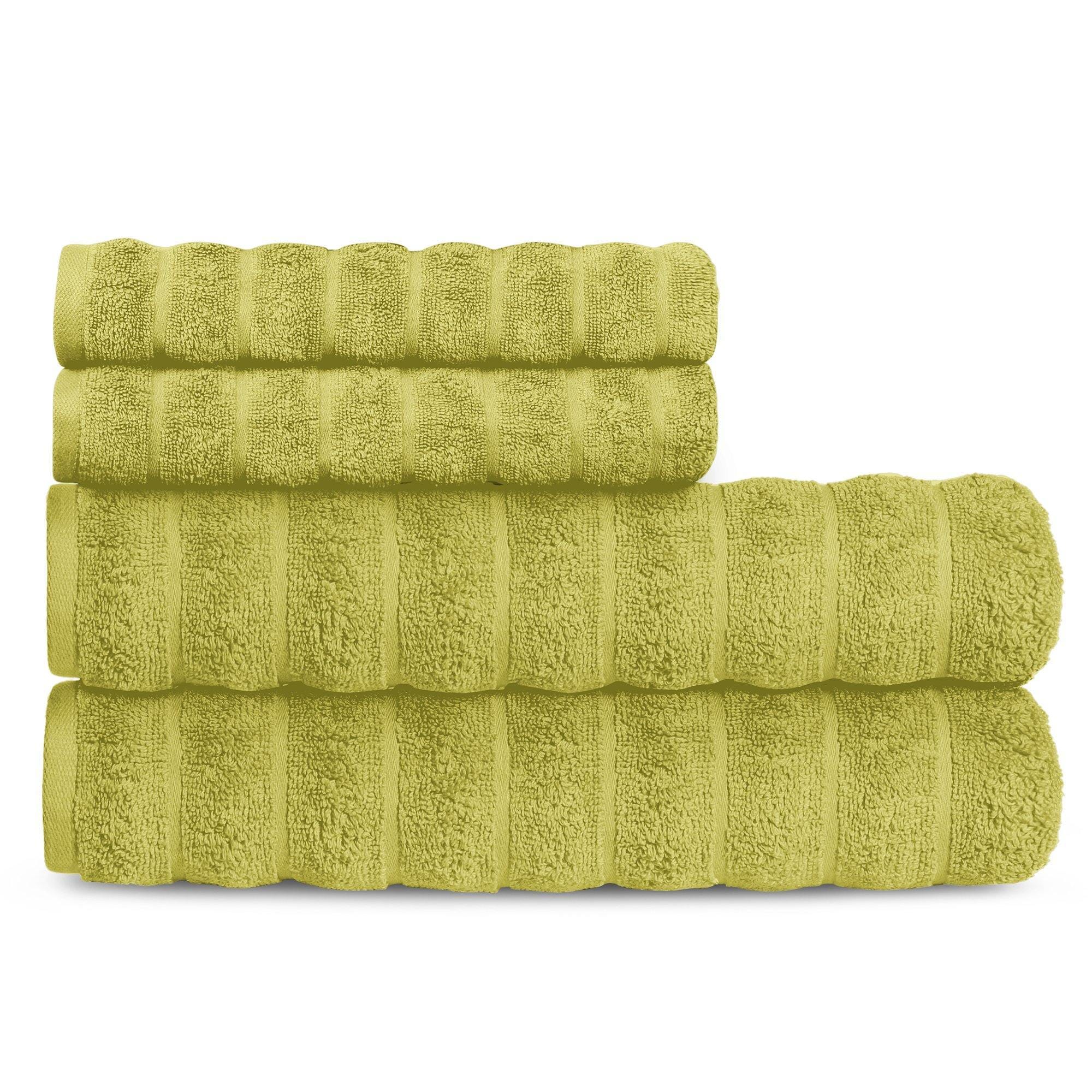 Lavish Touch 100% Cotton 650 GSM Towel Set 4 Pcs - Zenvias