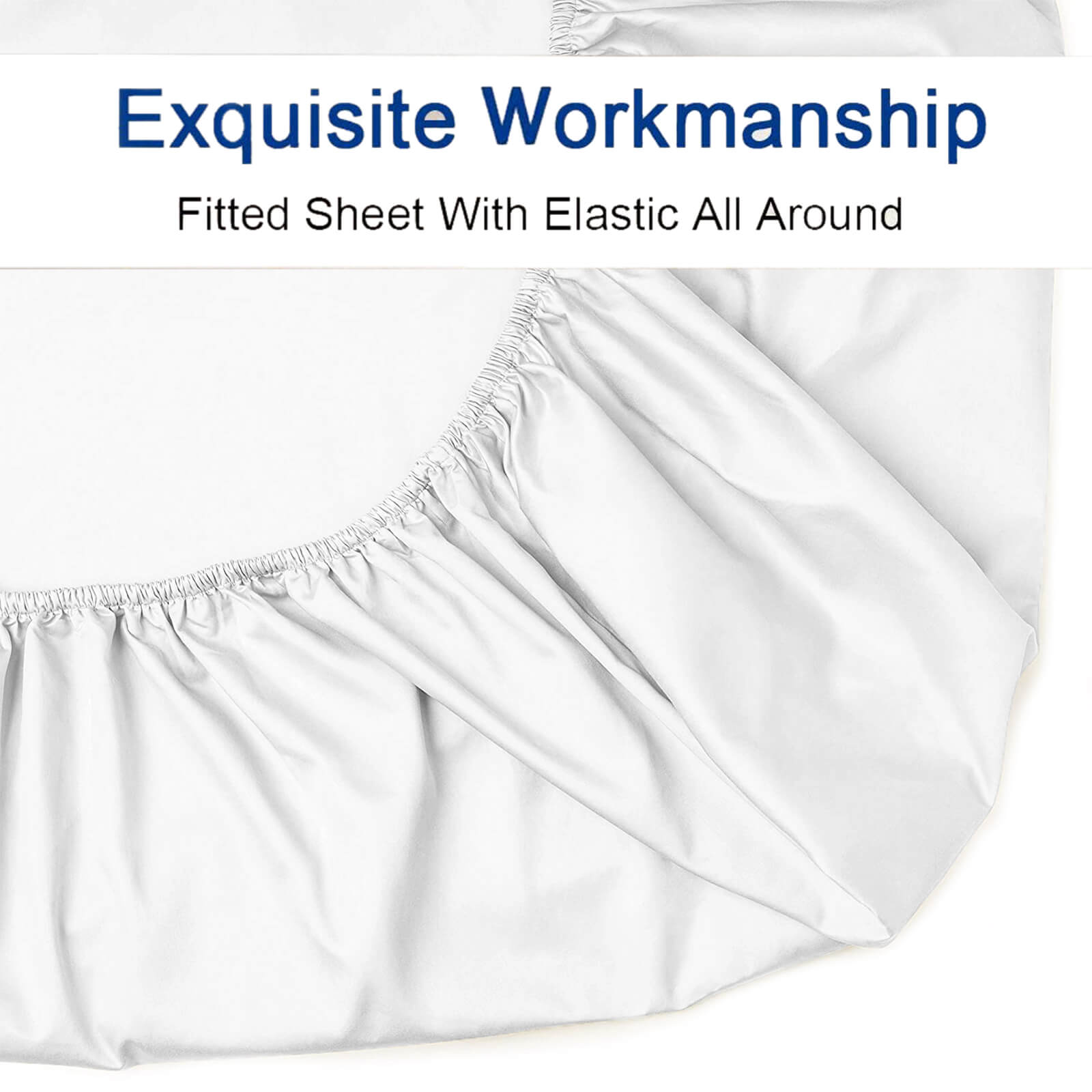 Lavish Touch 100% Cotton Microflannel Queen Sheet Set 4 Pcs - Zenvias