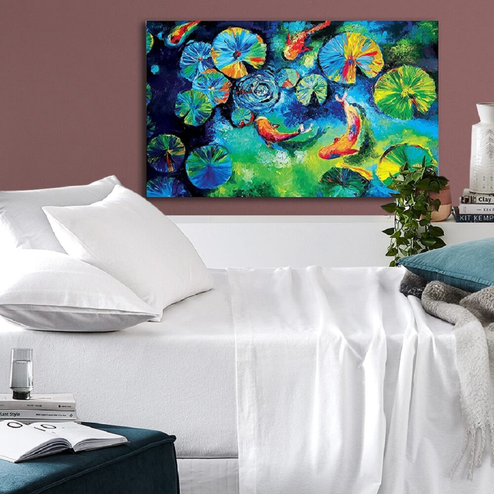 Lavish Touch 100% Cotton Microflannel Queen Sheet Set 4 Pcs - Zenvias