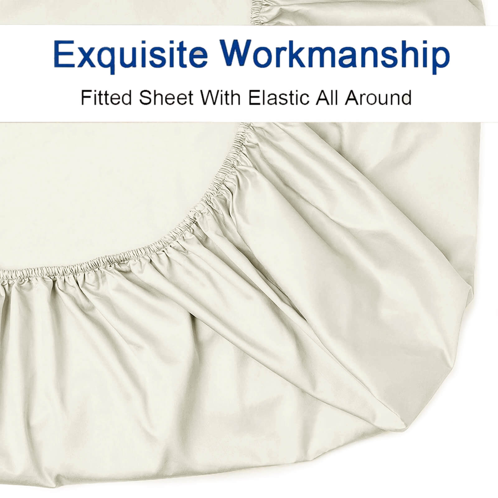 Lavish Touch 100% Cotton Microflannel Queen Sheet Set 4 Pcs - Zenvias