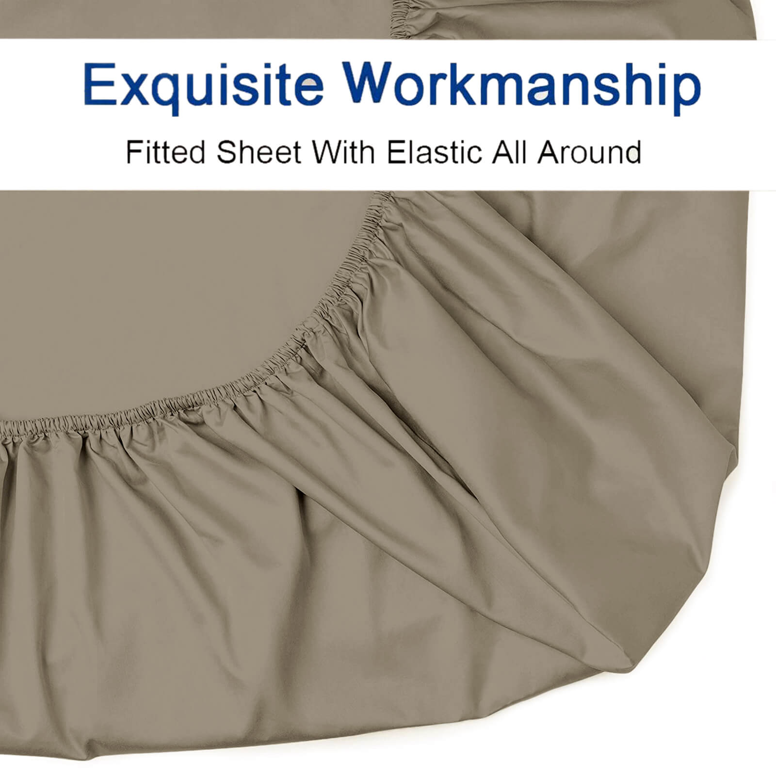 Lavish Touch 100% Cotton Microflannel Queen Sheet Set 4 Pcs - Zenvias