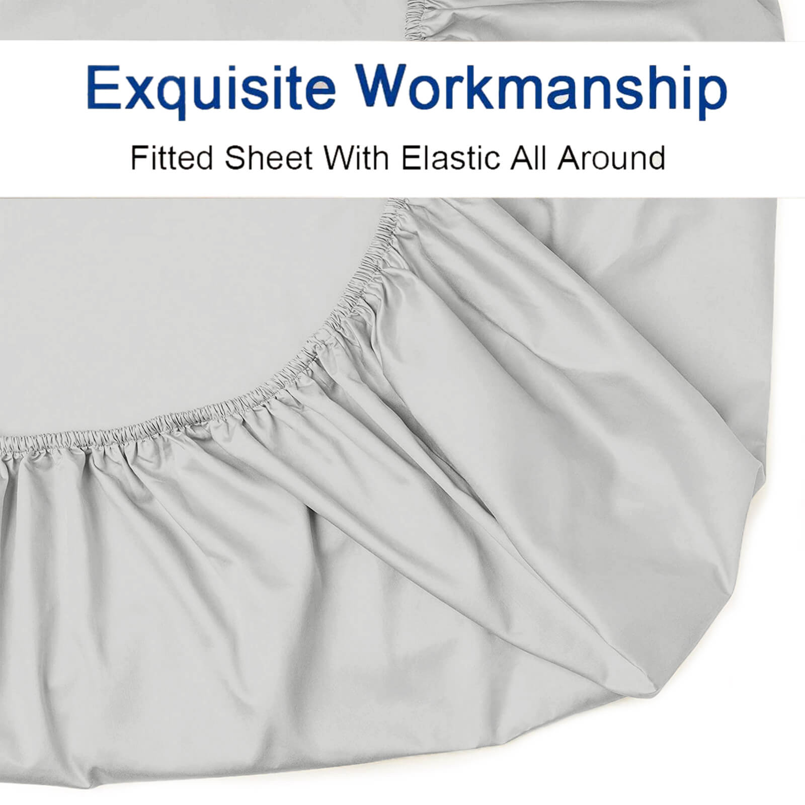 Lavish Touch 100% Cotton Microflannel Queen Sheet Set 4 Pcs - Zenvias