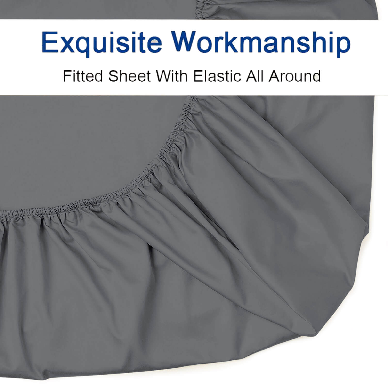 Lavish Touch 100% Cotton Microflannel Queen Sheet Set 4 Pcs - Zenvias