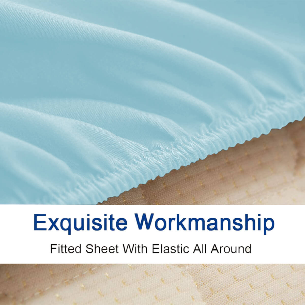 Lavish Touch 100% Cotton Flannel Queen Sheet Set Pack of 4 - Zenvias