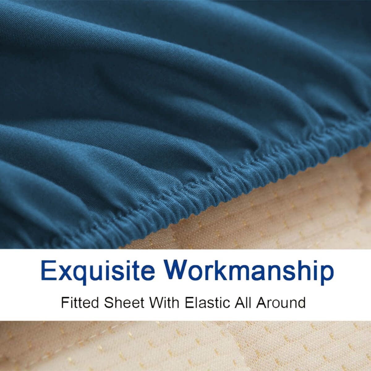 Lavish Touch 100% Cotton Flannel Queen Sheet Set Pack of 4 - Zenvias