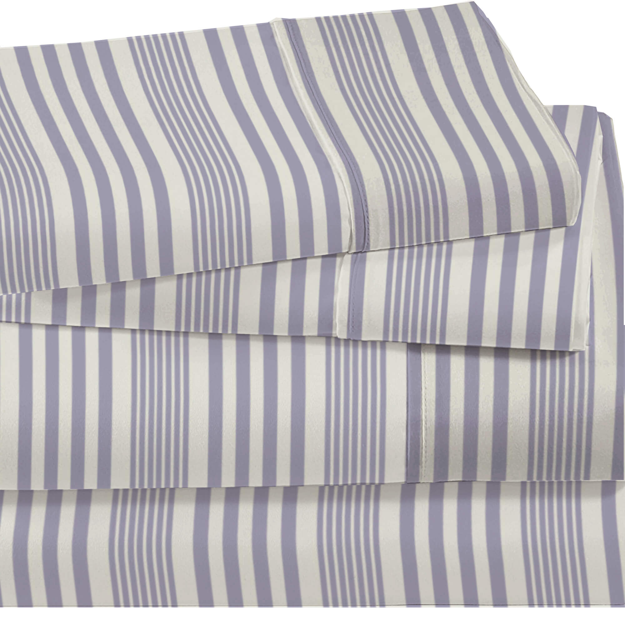 Lavish Touch 100% Cotton Flannel Queen Sheet Set Pack of 4 - Zenvias