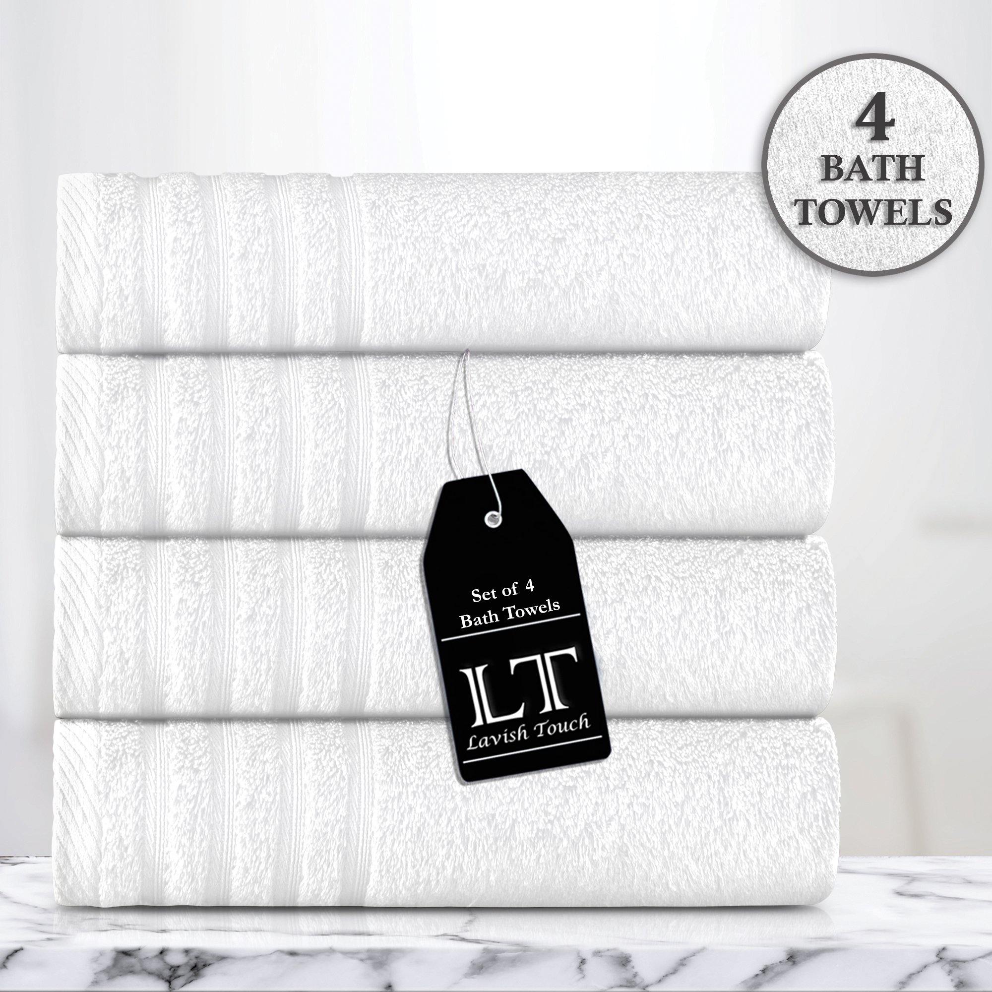 Lavish Touch 100% Cotton 500 GSM Aurelia Towel Set - Zenvias