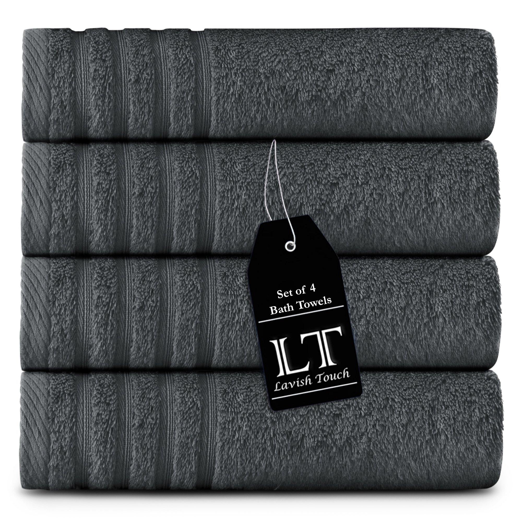 Lavish Touch 100% Cotton 500 GSM Aurelia Towel Set - Zenvias