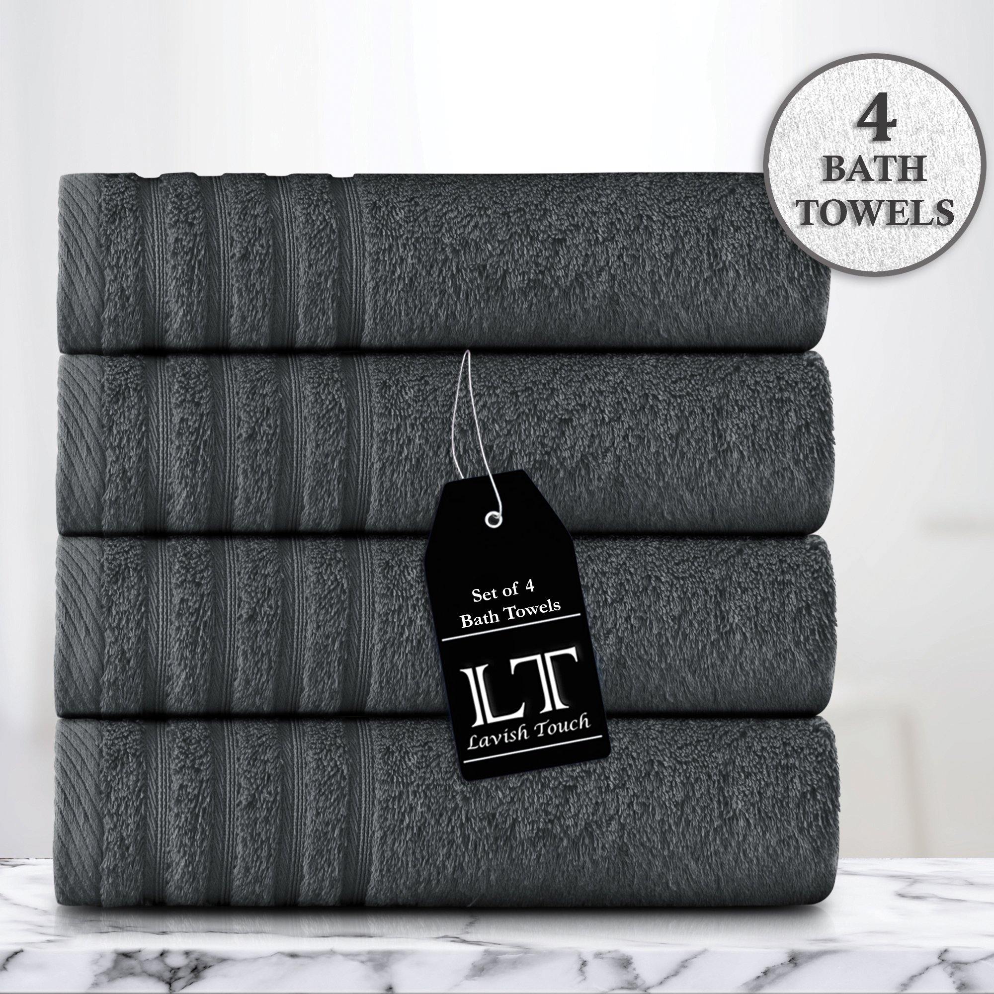 Lavish Touch 100% Cotton 500 GSM Aurelia Towel Set - Zenvias