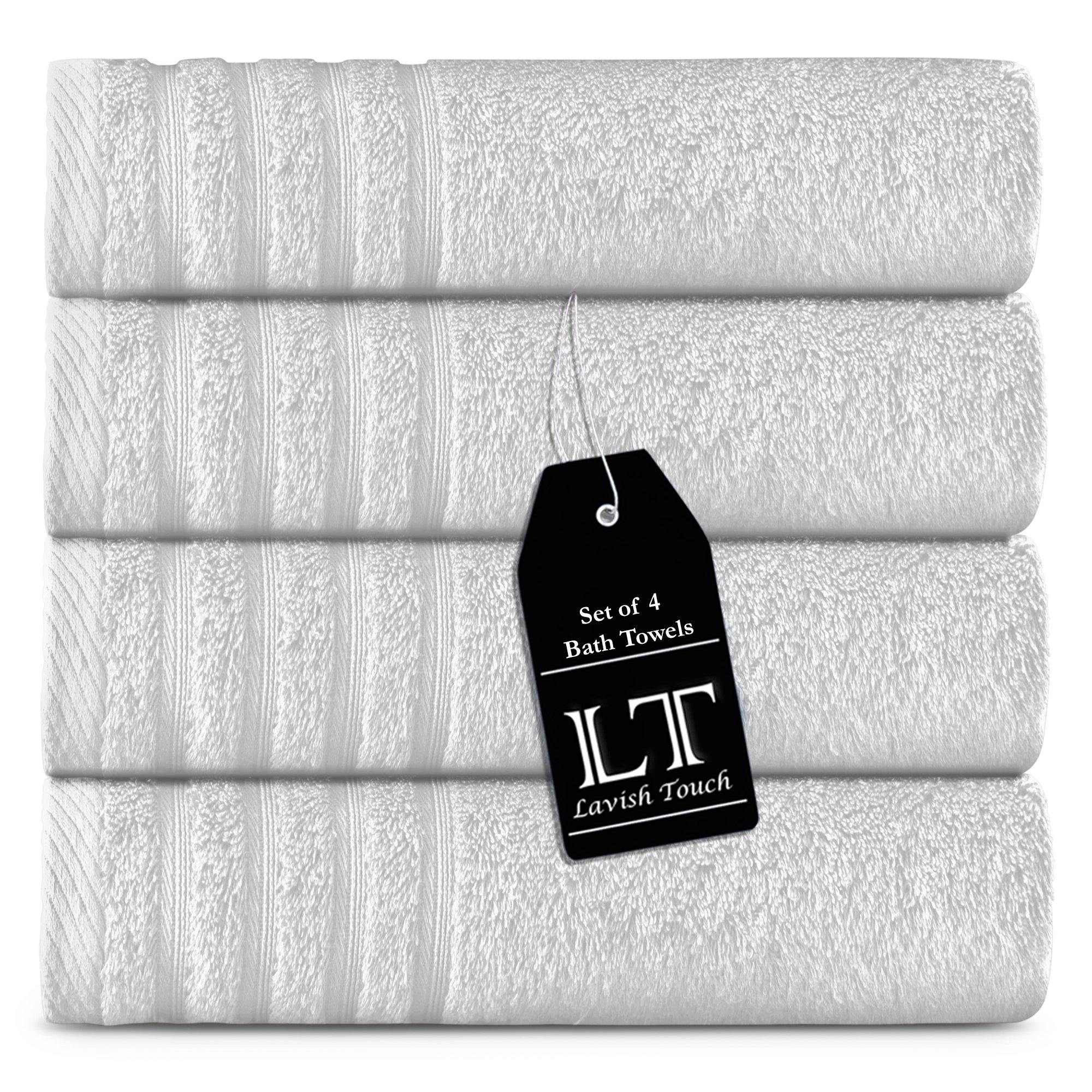 Lavish Touch 100% Cotton 500 GSM Aurelia Towel Set - Zenvias