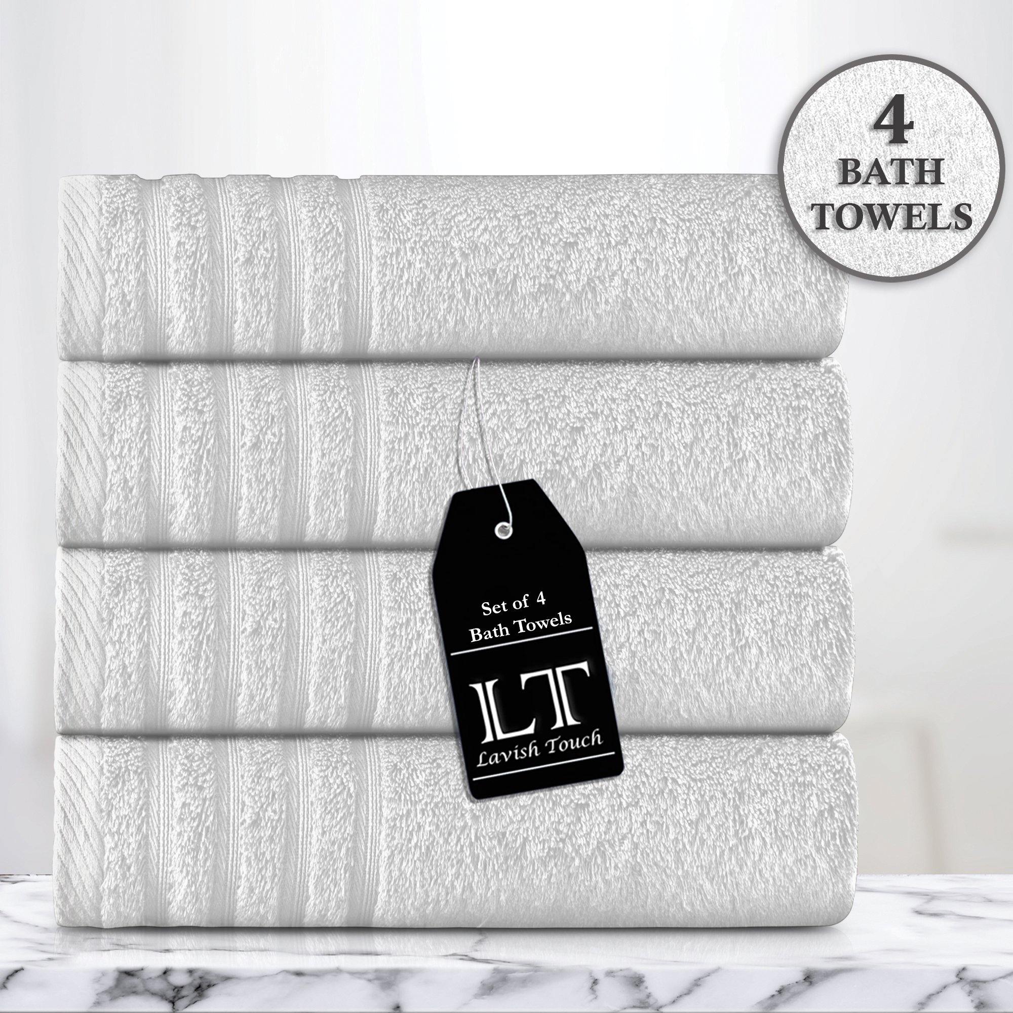Lavish Touch 100% Cotton 500 GSM Aurelia Towel Set - Zenvias