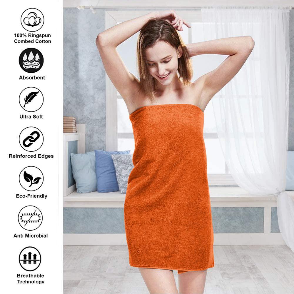 Lavish Touch 100% Cotton 500 GSM Aurelia Towel Set - Zenvias