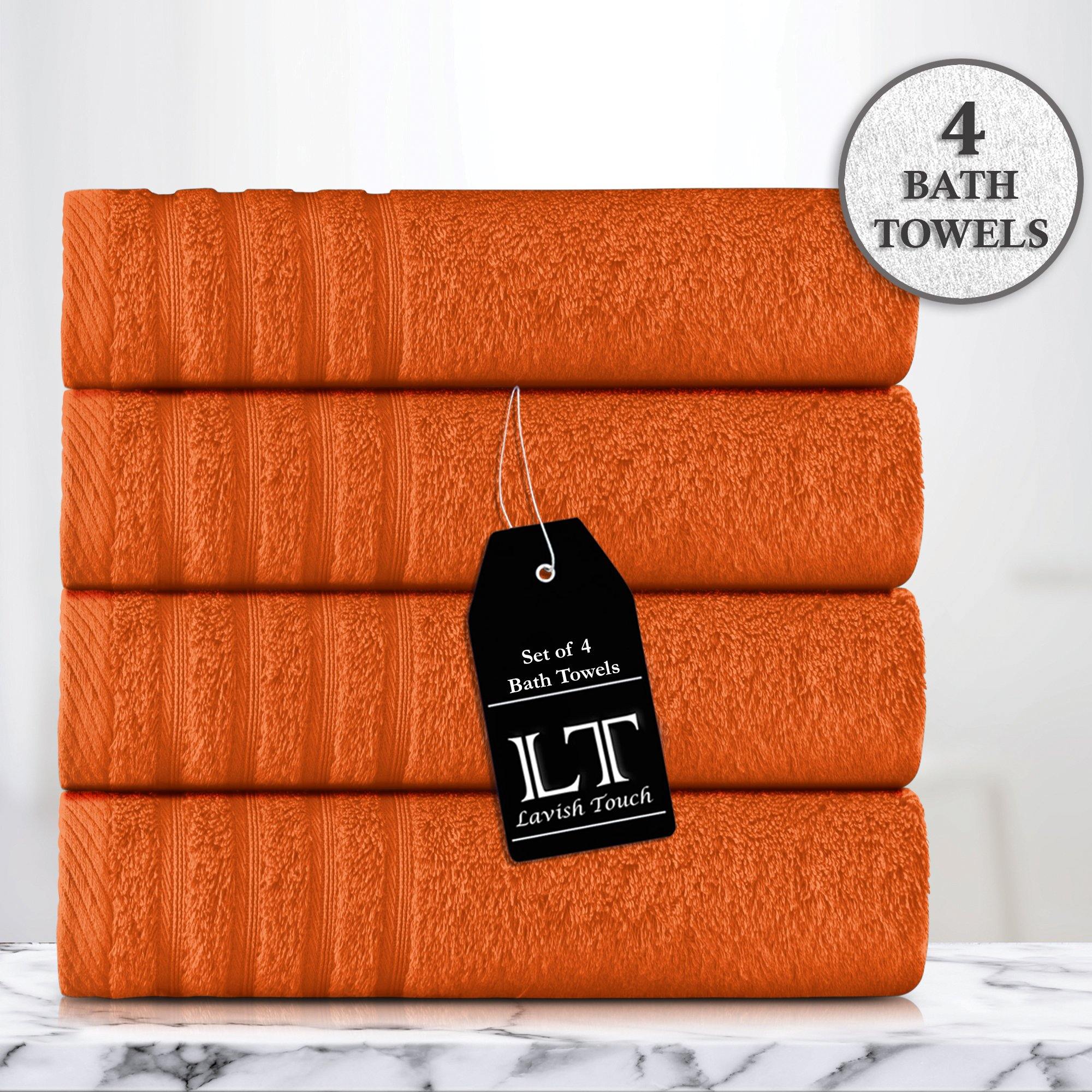 Lavish Touch 100% Cotton 500 GSM Aurelia Towel Set - Zenvias