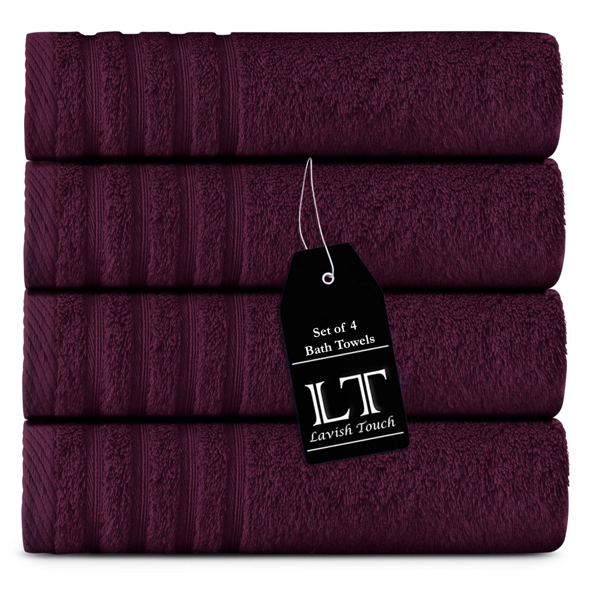 Lavish Touch 100% Cotton 500 GSM Aurelia Towel Set - Zenvias