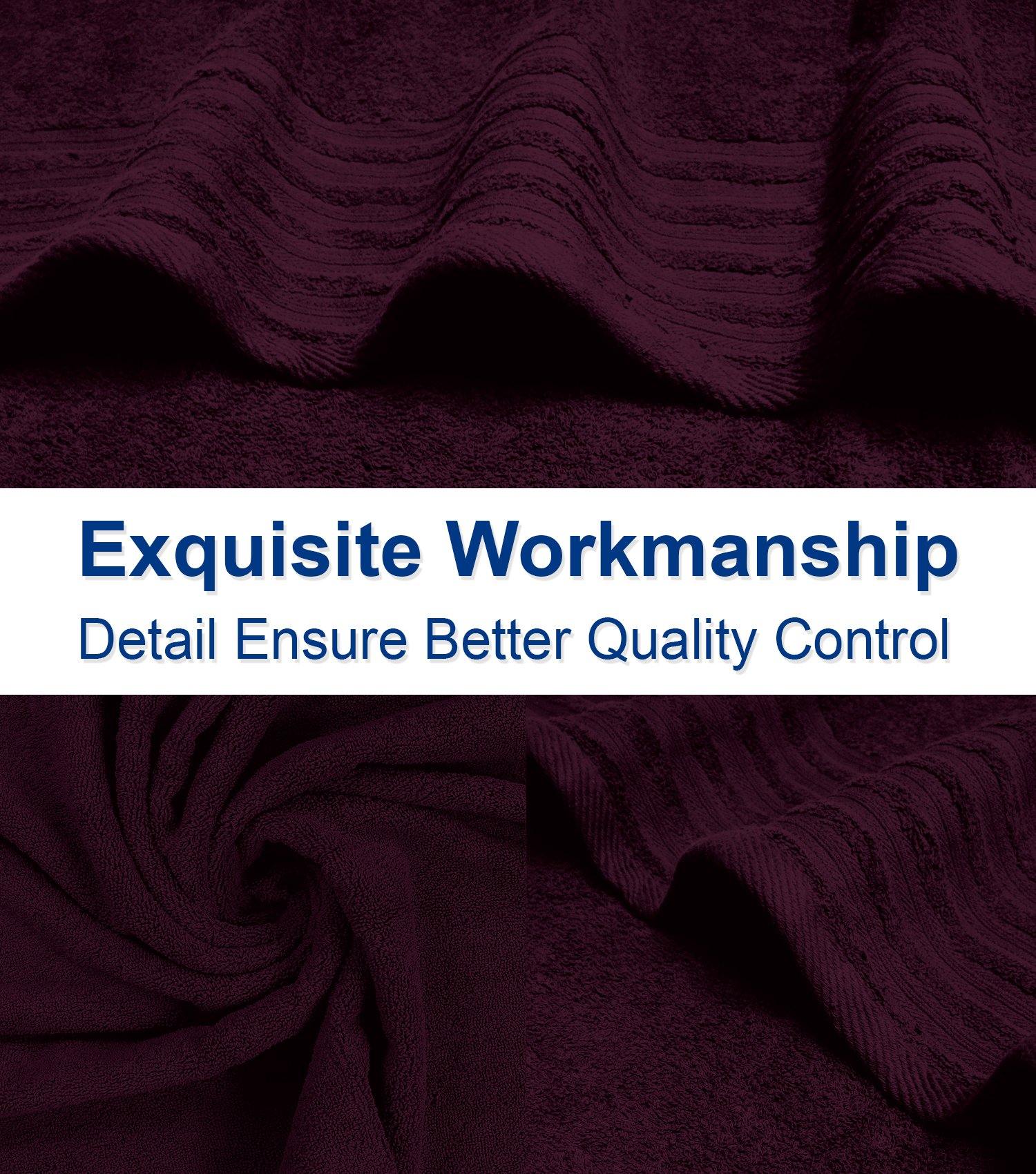 Lavish Touch 100% Cotton 500 GSM Aurelia Towel Set - Zenvias