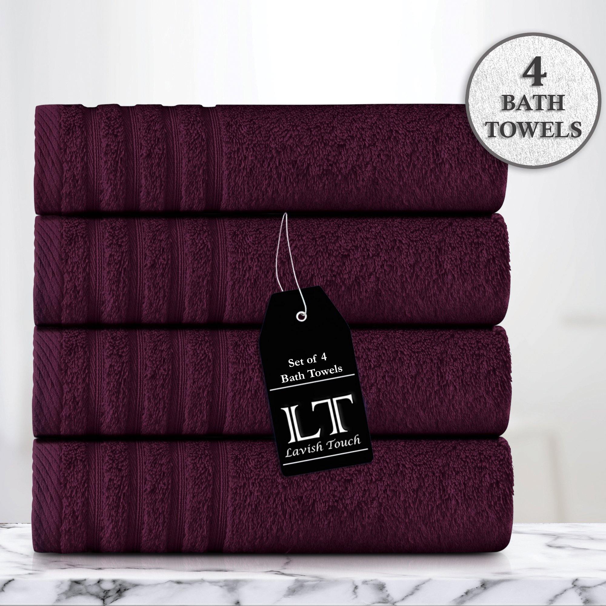 Lavish Touch 100% Cotton 500 GSM Aurelia Towel Set - Zenvias
