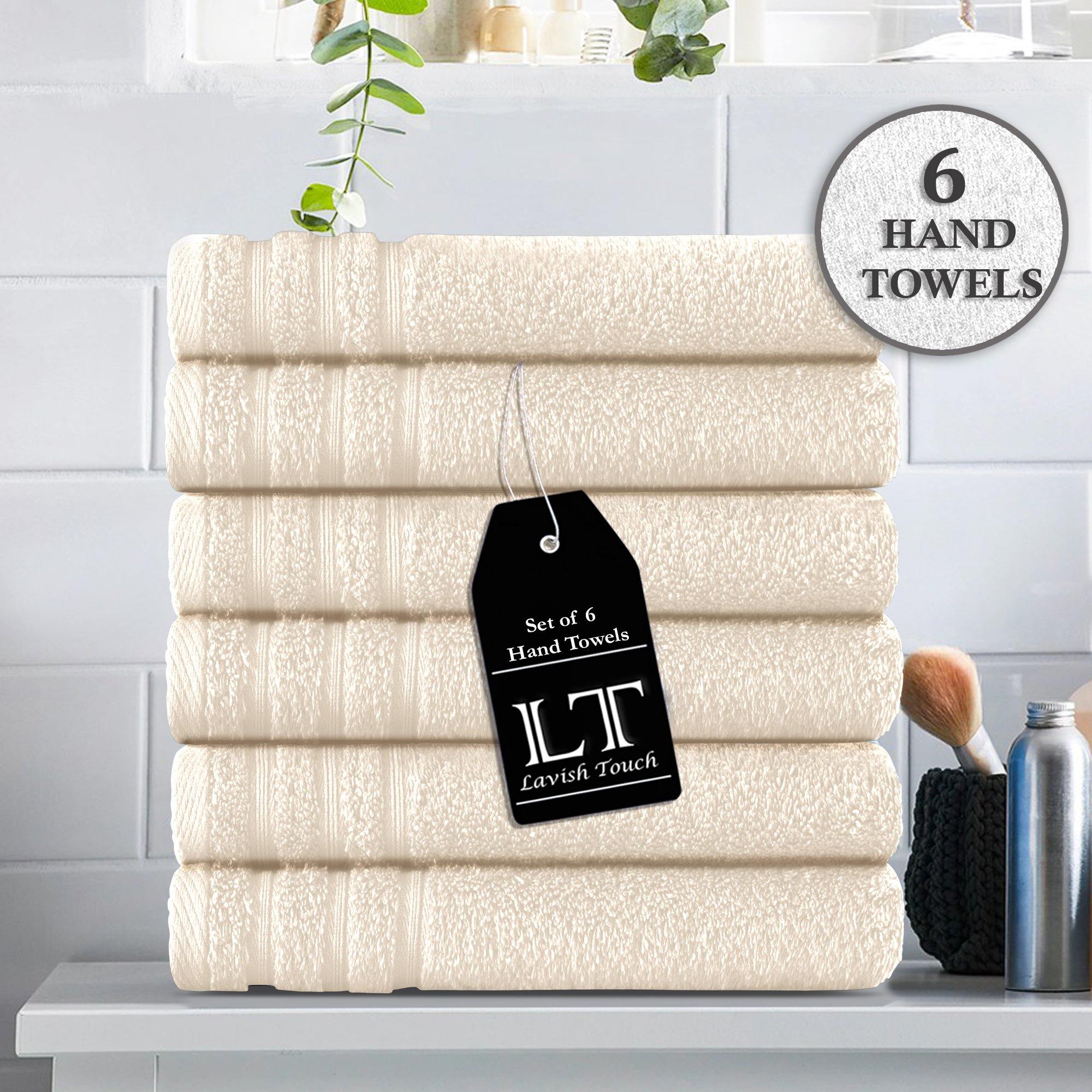 Lavish Touch 100% Cotton 500 GSM Aurelia Towel Set - Zenvias