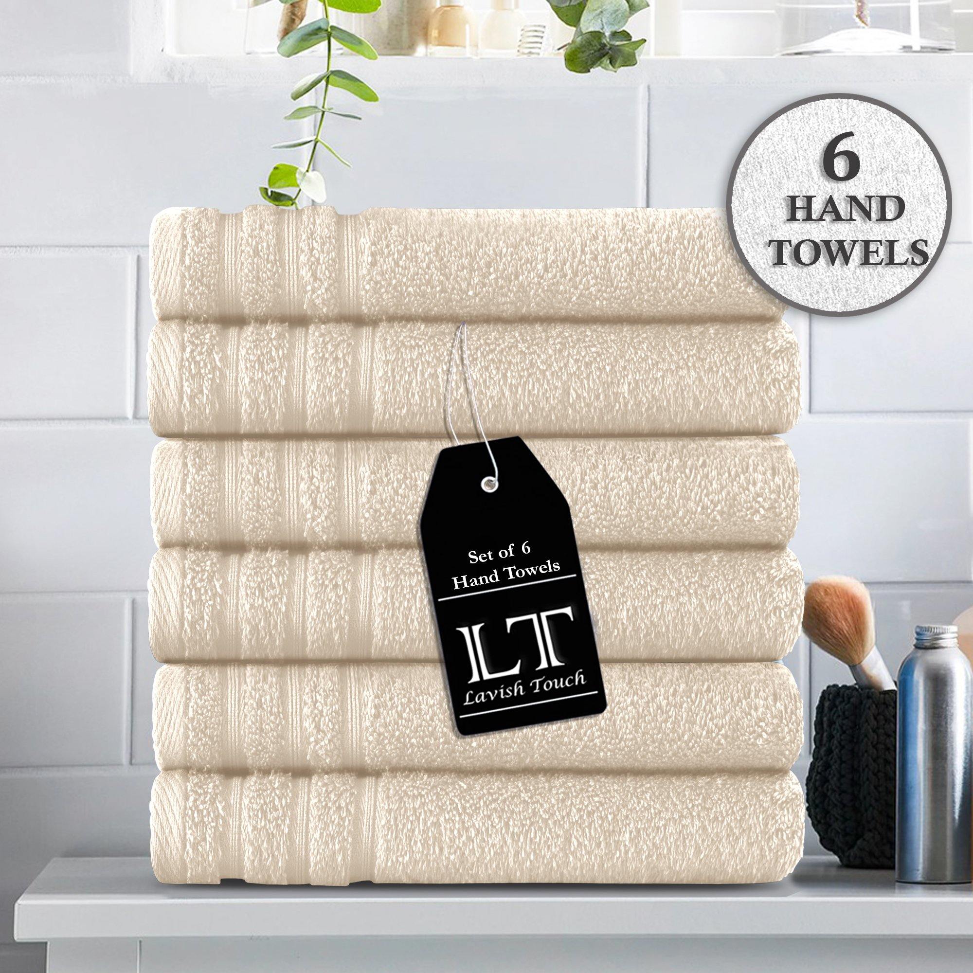 Lavish Touch 100% Cotton 500 GSM Aurelia Towel Set - Zenvias