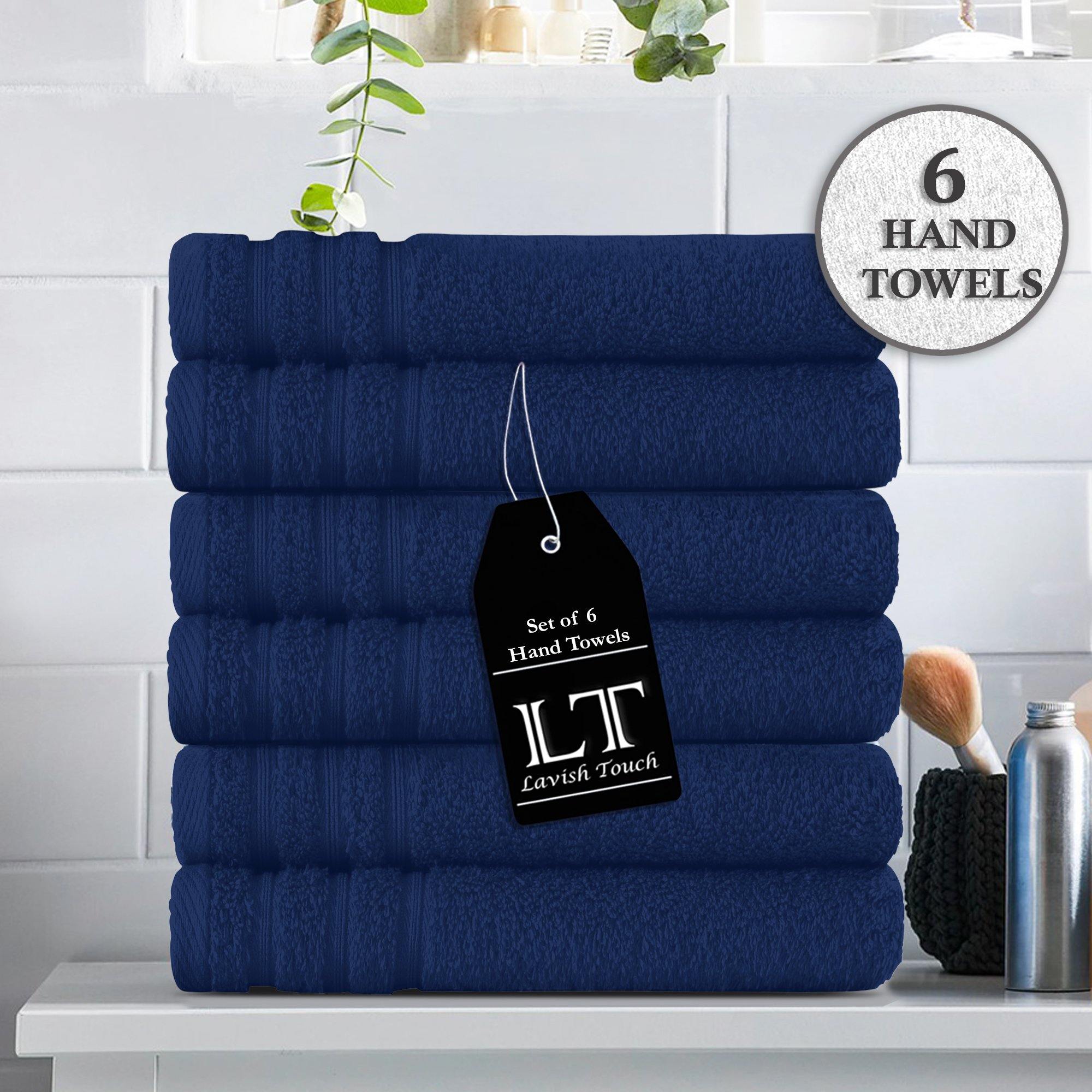 Lavish Touch 100% Cotton 500 GSM Aurelia Towel Set - Zenvias