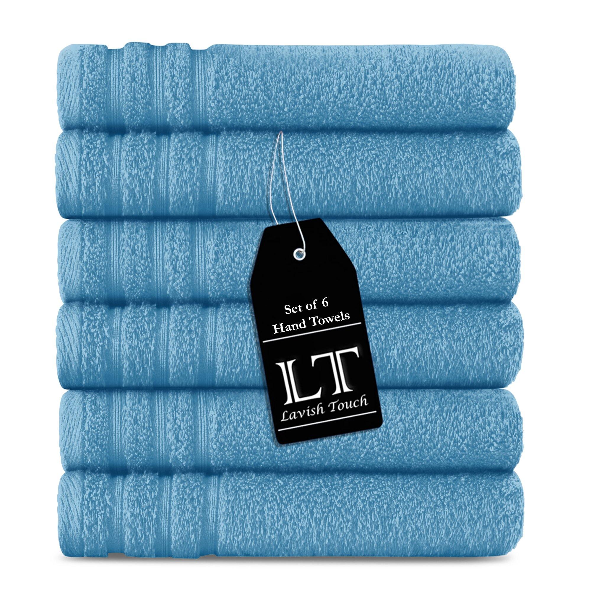 Lavish Touch 100% Cotton 500 GSM Aurelia Towel Set - Zenvias