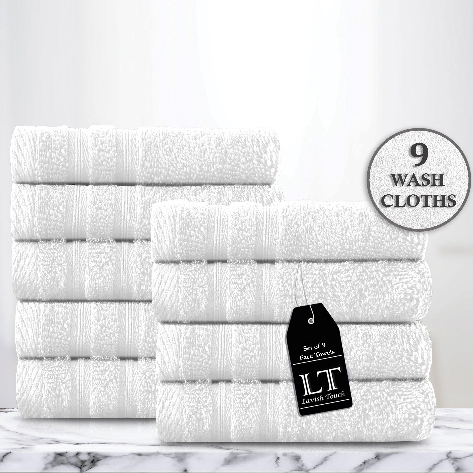 Lavish Touch 100% Cotton 500 GSM Aurelia Towel Set - Zenvias