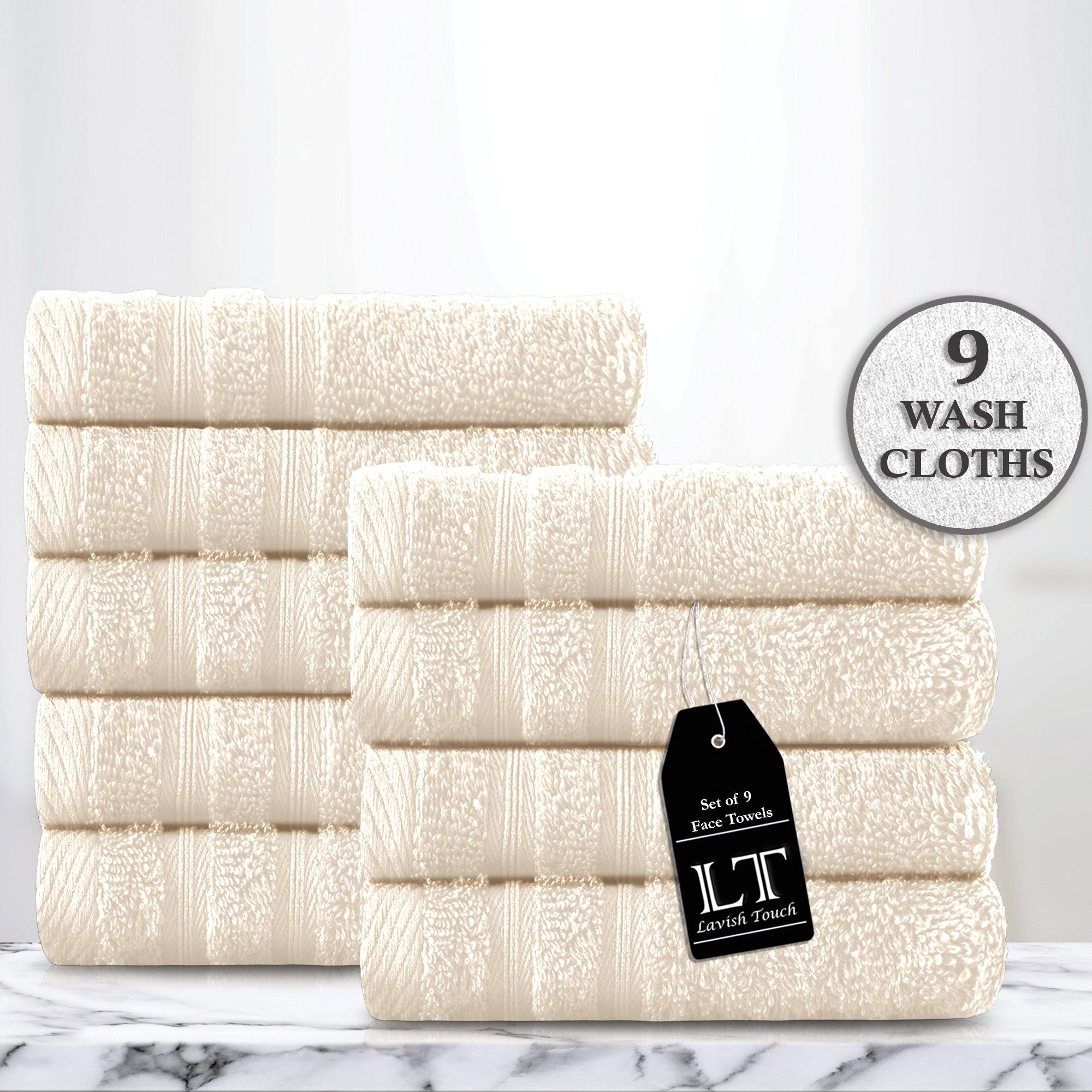 Lavish Touch 100% Cotton 500 GSM Aurelia Towel Set - Zenvias