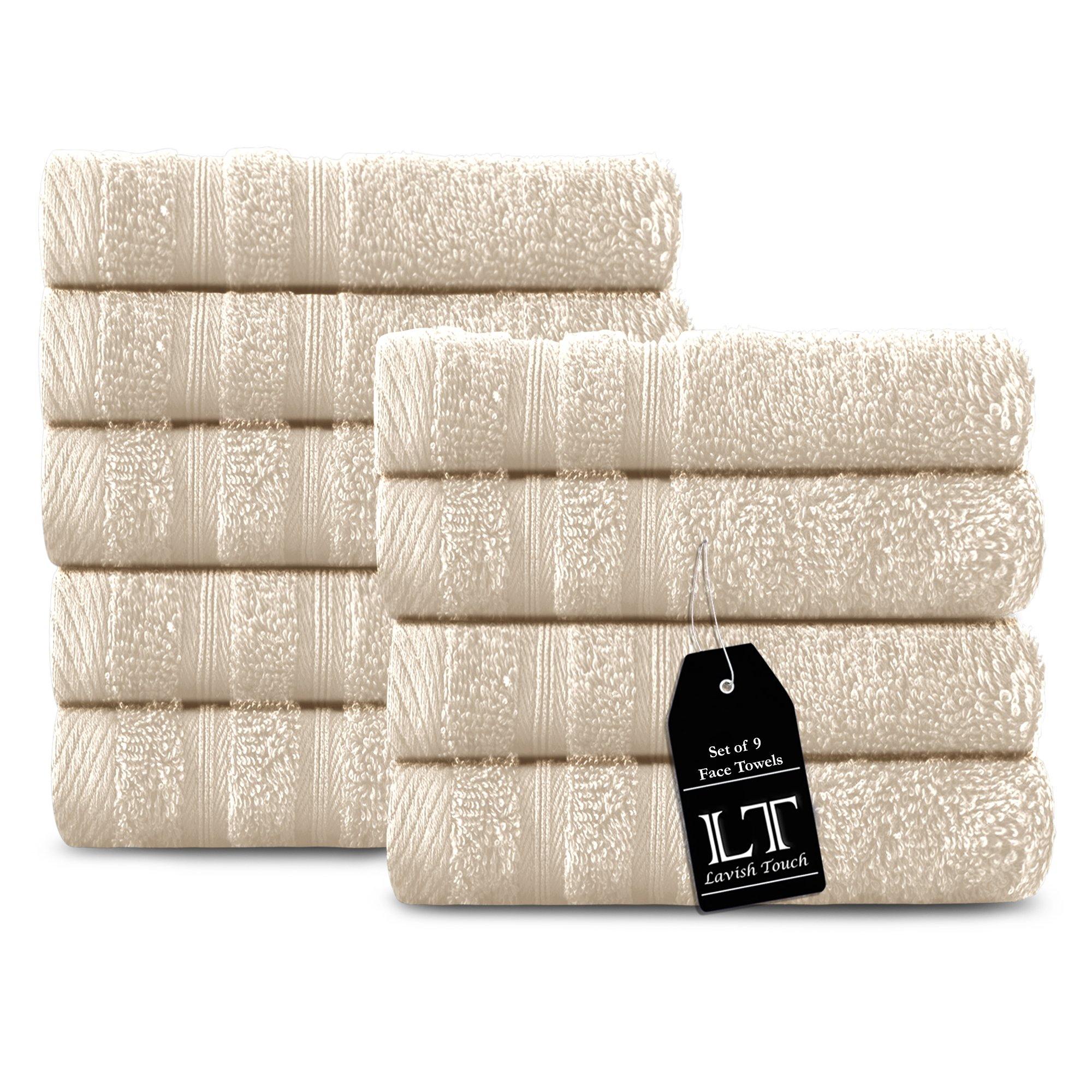 Lavish Touch 100% Cotton 500 GSM Aurelia Towel Set - Zenvias