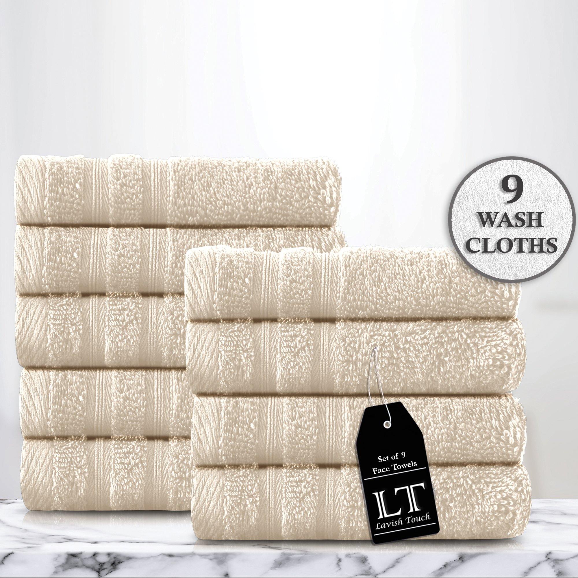 Lavish Touch 100% Cotton 500 GSM Aurelia Towel Set - Zenvias