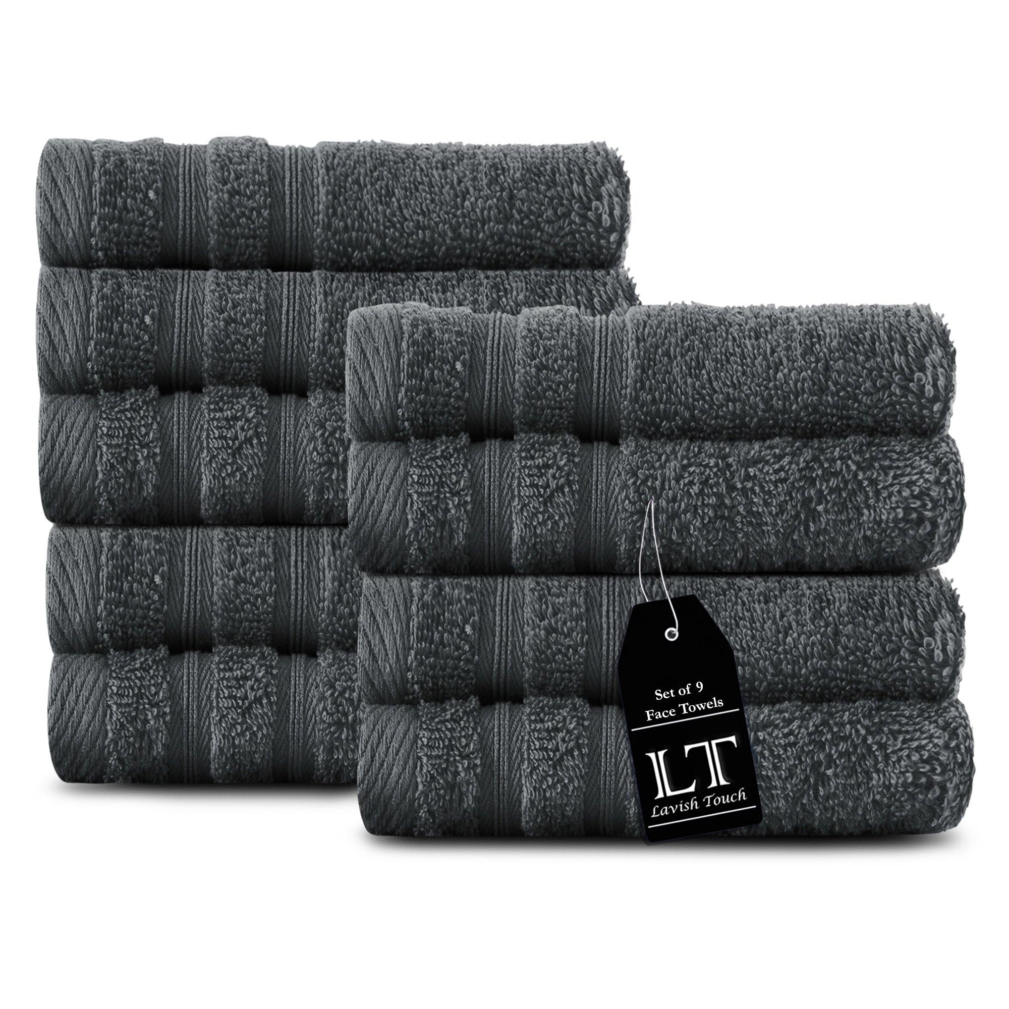 Lavish Touch 100% Cotton 500 GSM Aurelia Towel Set - Zenvias