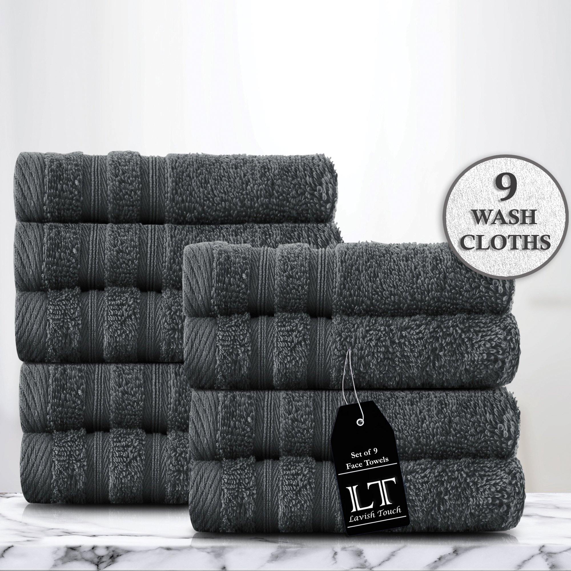 Lavish Touch 100% Cotton 500 GSM Aurelia Towel Set - Zenvias