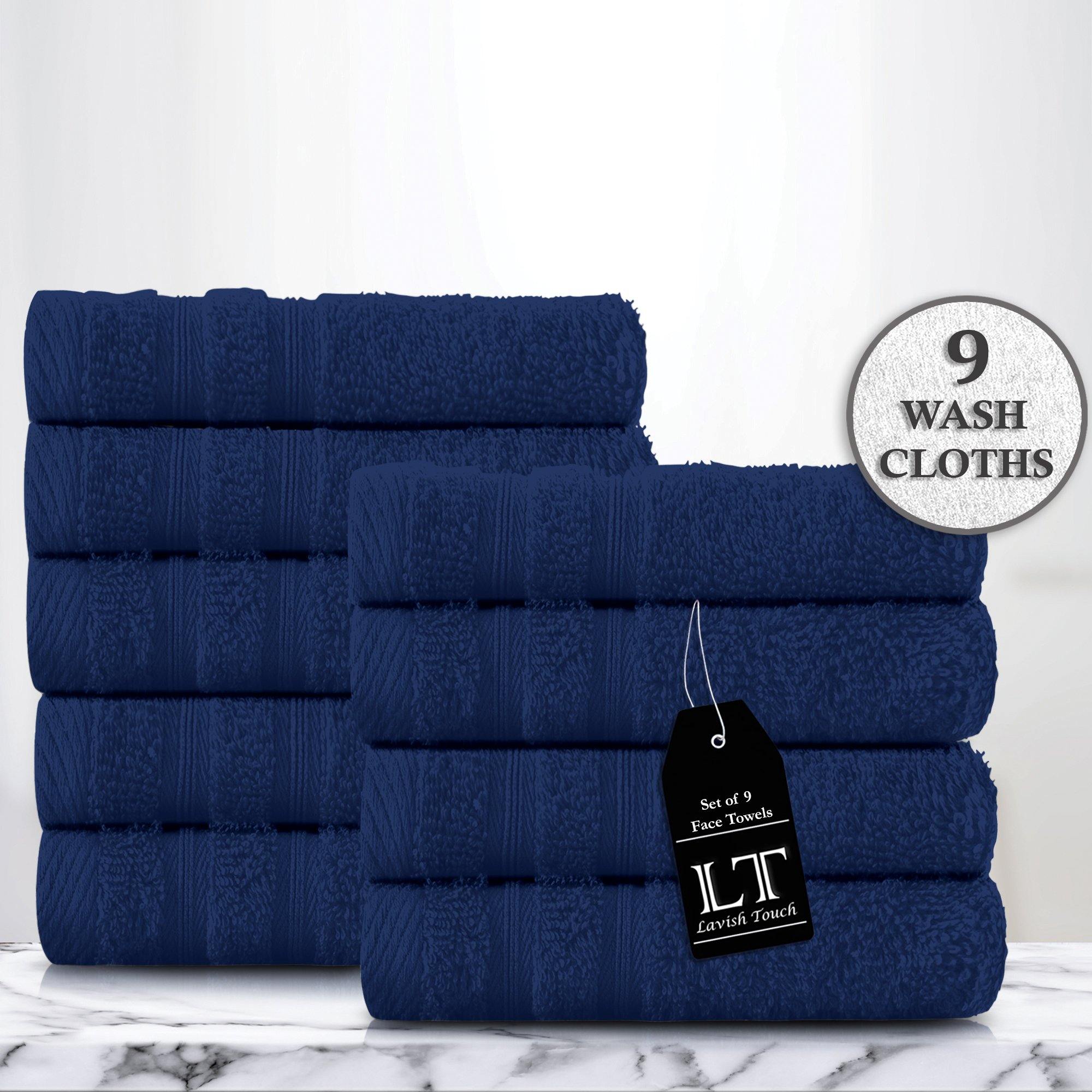 Lavish Touch 100% Cotton 500 GSM Aurelia Towel Set - Zenvias