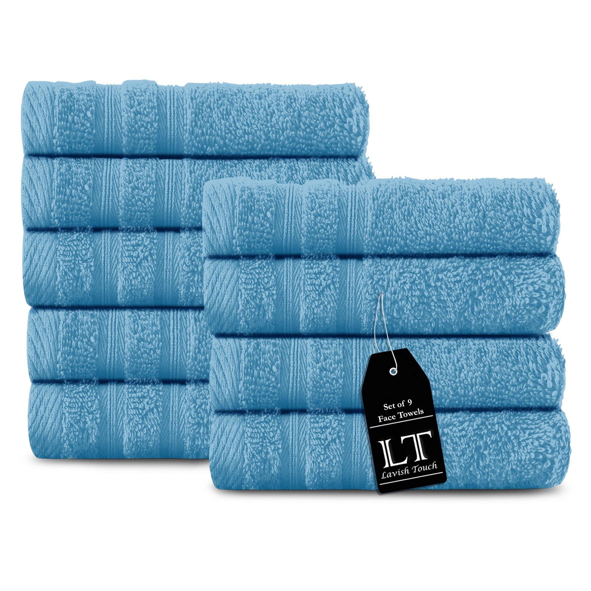 Lavish Touch 100% Cotton 500 GSM Aurelia Towel Set - Zenvias