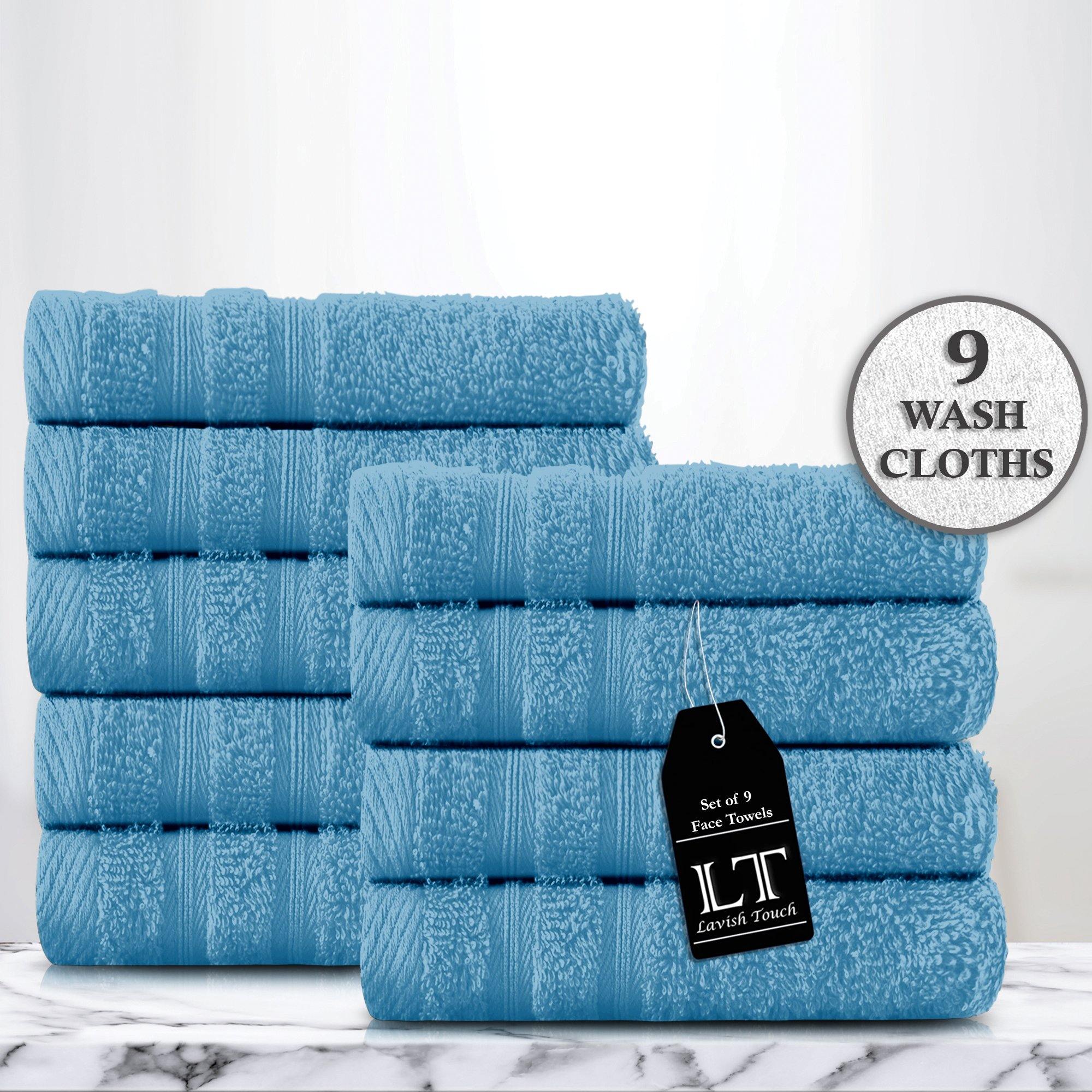 Lavish Touch 100% Cotton 500 GSM Aurelia Towel Set - Zenvias