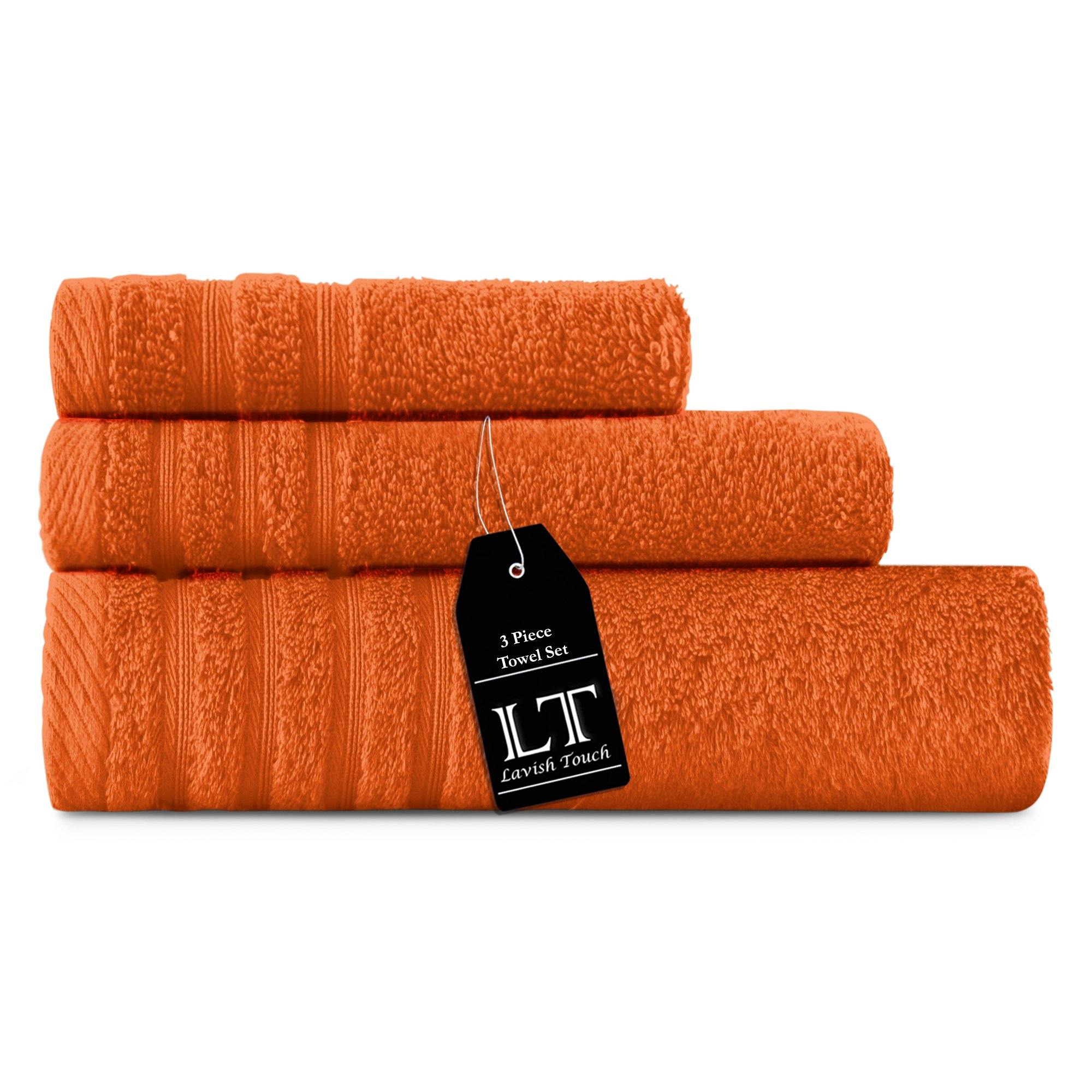 Lavish Touch 100% Cotton 500 GSM Aurelia Towel Set - Zenvias