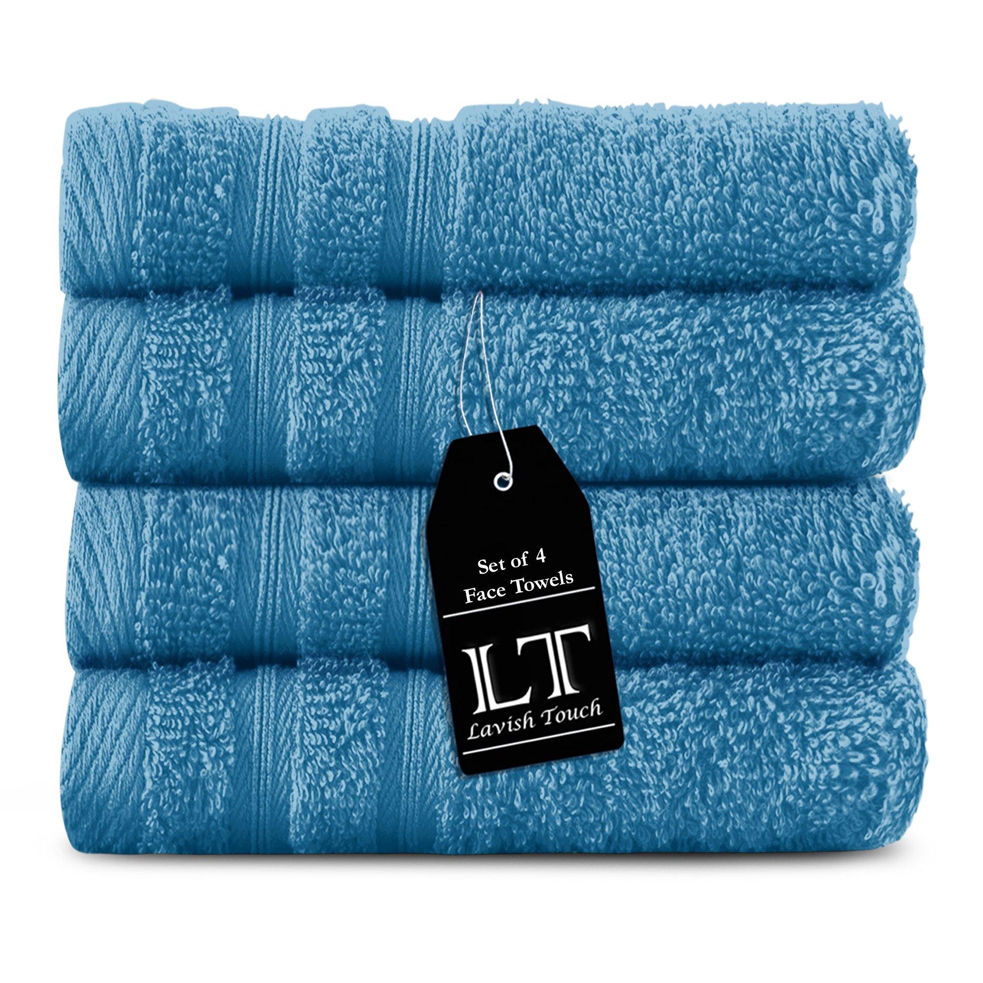 Lavish Touch 100% Cotton 500 GSM Aurelia Towel Set - Zenvias