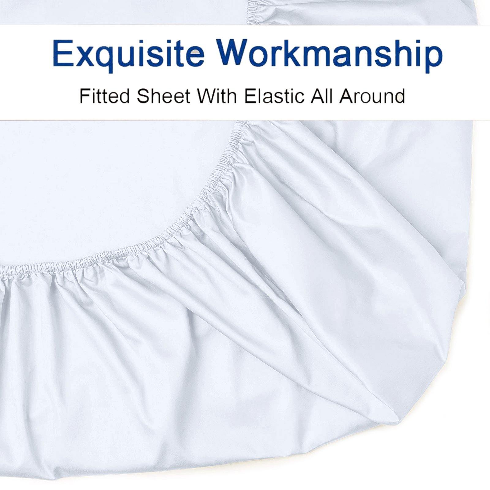 Lavish Touch 100% Cotton 250 TC Sheet Set - Zenvias