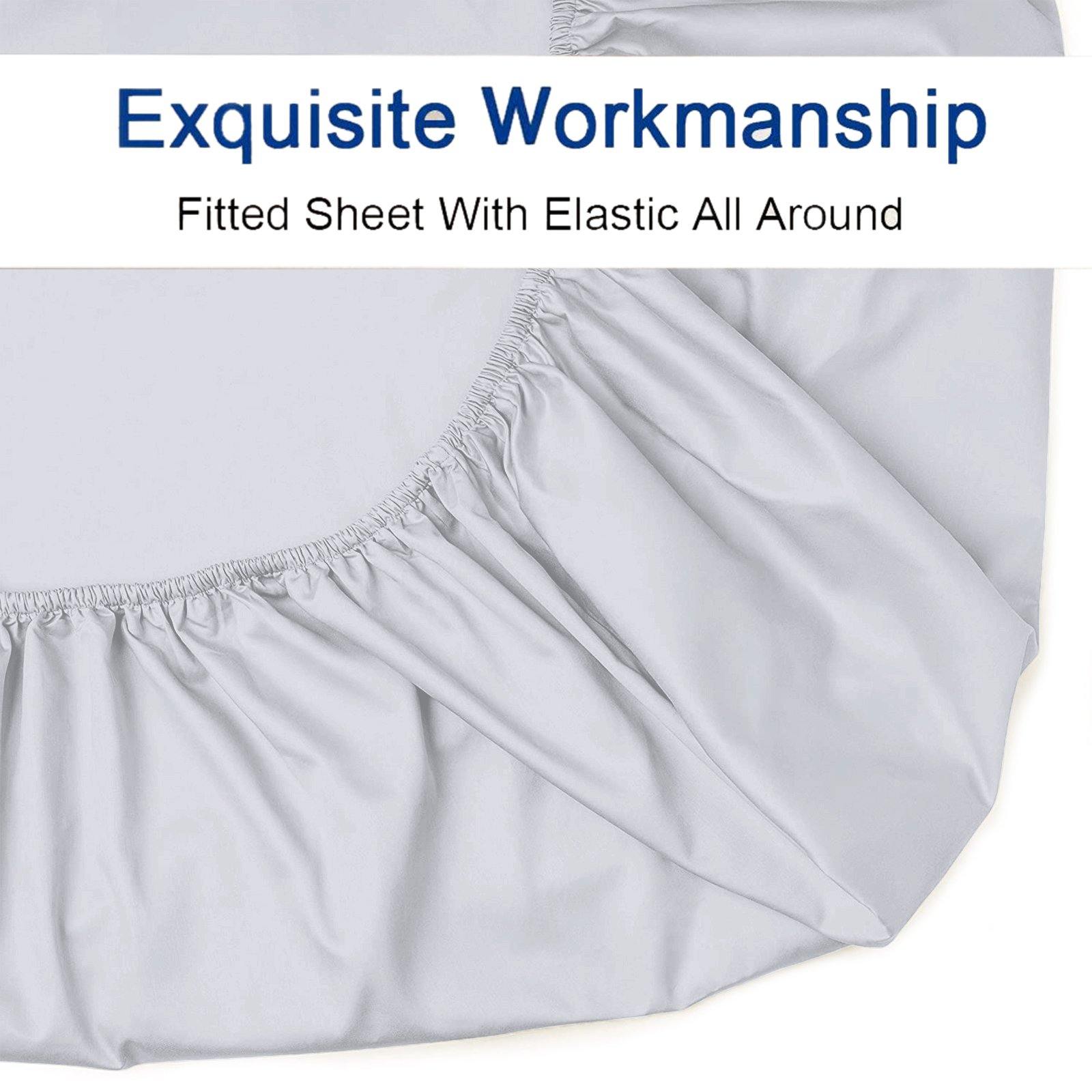 Lavish Touch 100% Cotton 250 TC Sheet Set - Zenvias