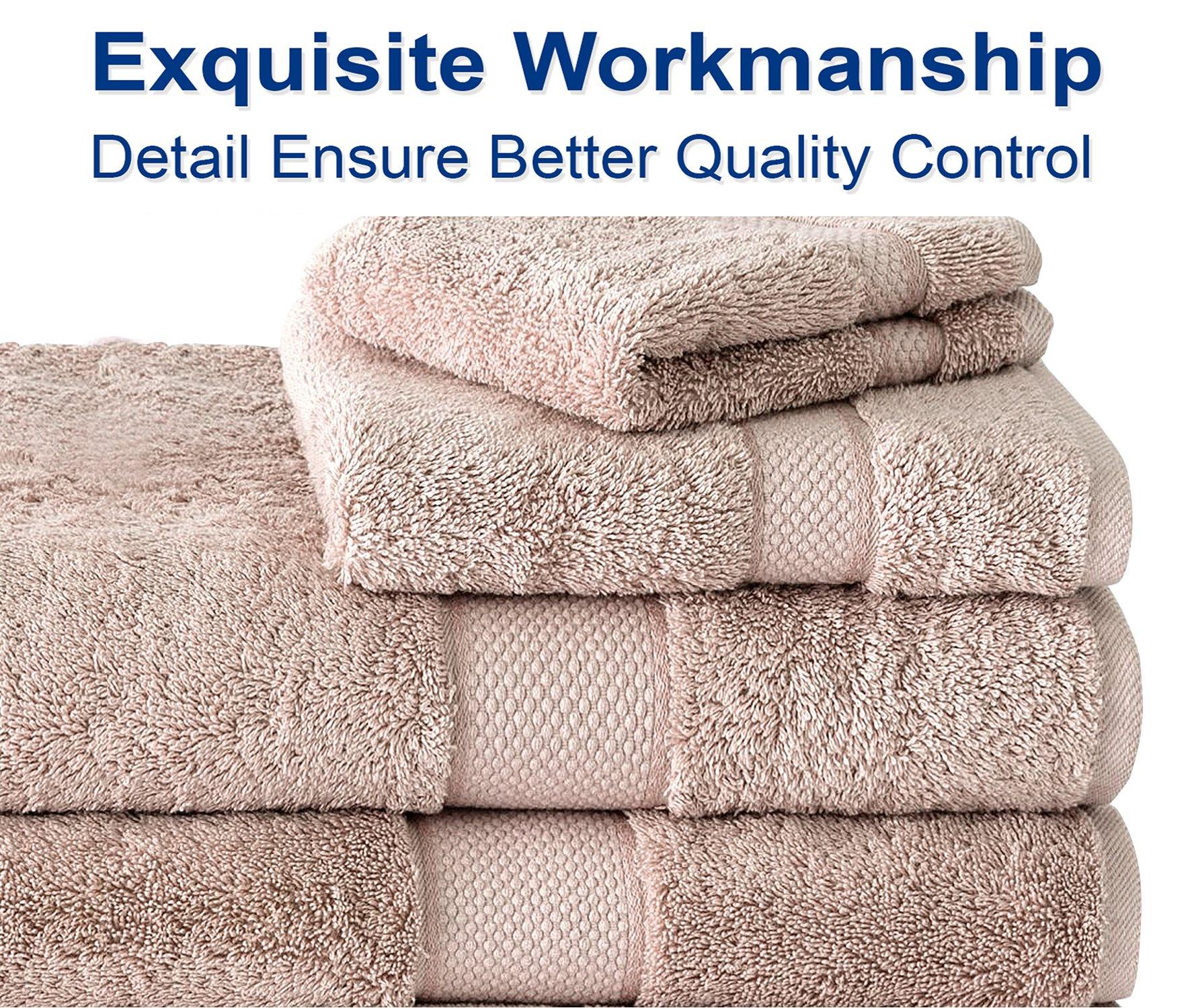 Lavish Touch 100% Cotton 600 GSM Aerocore Pack of 72 Wash Towels - Zenvias