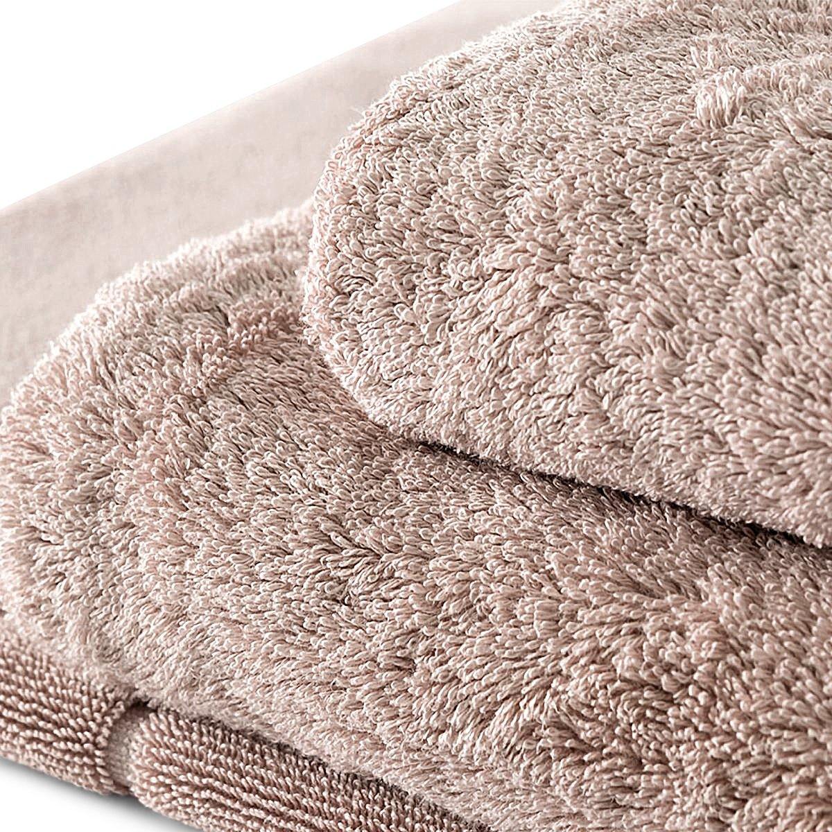 Lavish Touch 100% Cotton 600 GSM Aerocore Pack of 72 Wash Towels - Zenvias