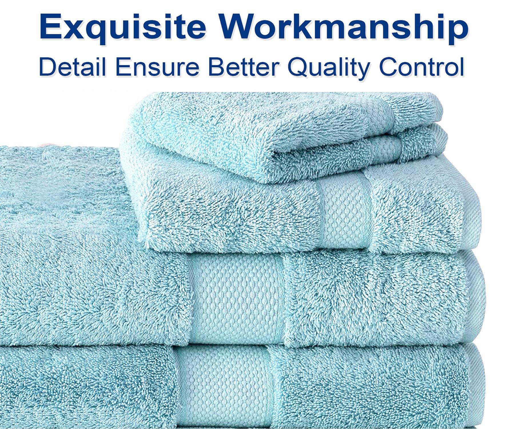 Lavish Touch 100% Cotton 600 GSM Aerocore Pack of 72 Wash Towels - Zenvias