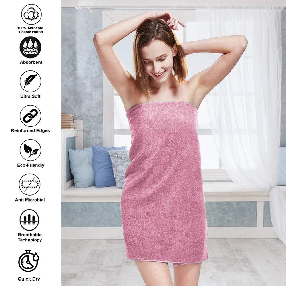 Lavish Touch 100% Cotton 600 GSM Aerocore Pack of 72 Wash Towels - Zenvias