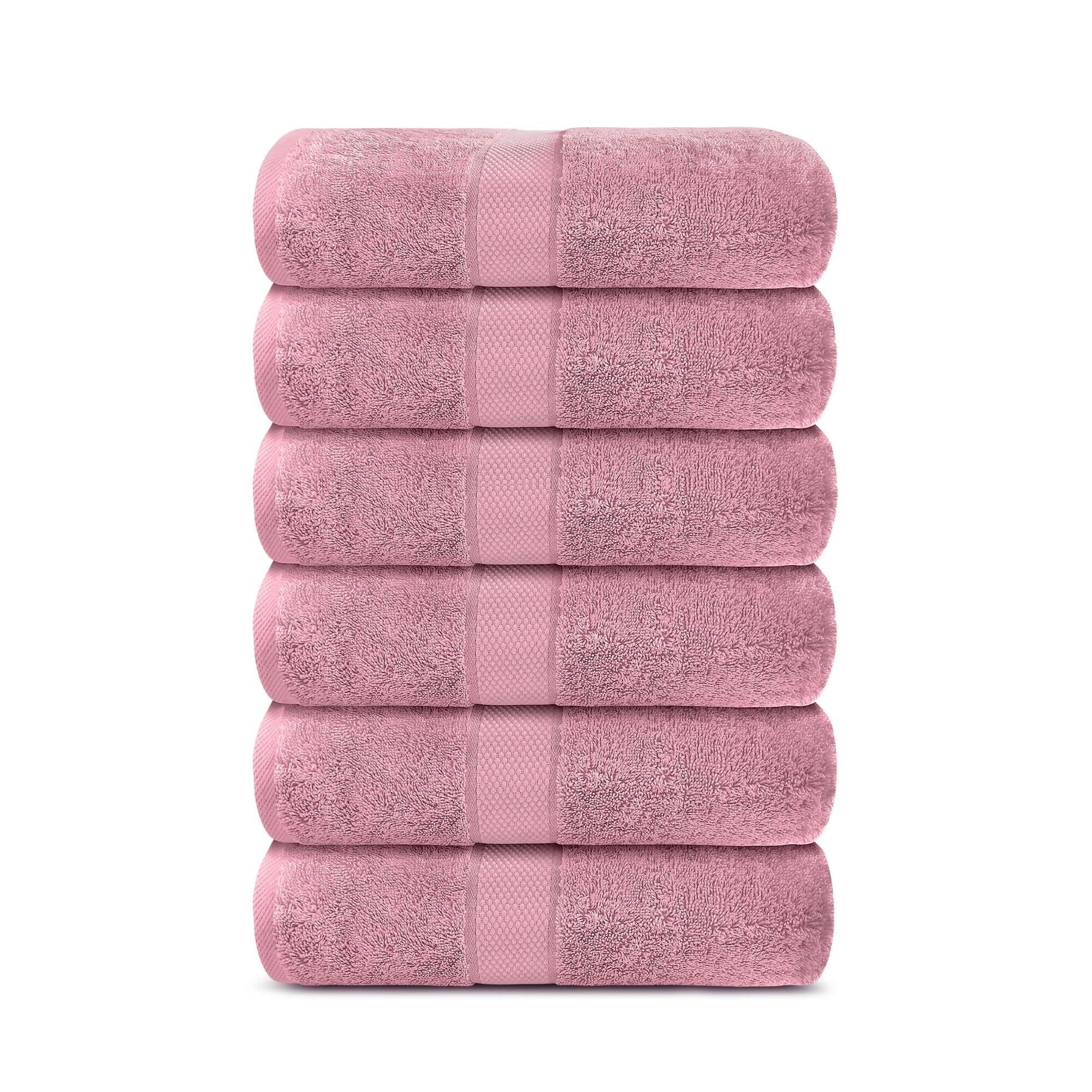 Lavish Touch 100% Cotton 600 GSM Aerocore Pack of 6 Hand Towels - Zenvias