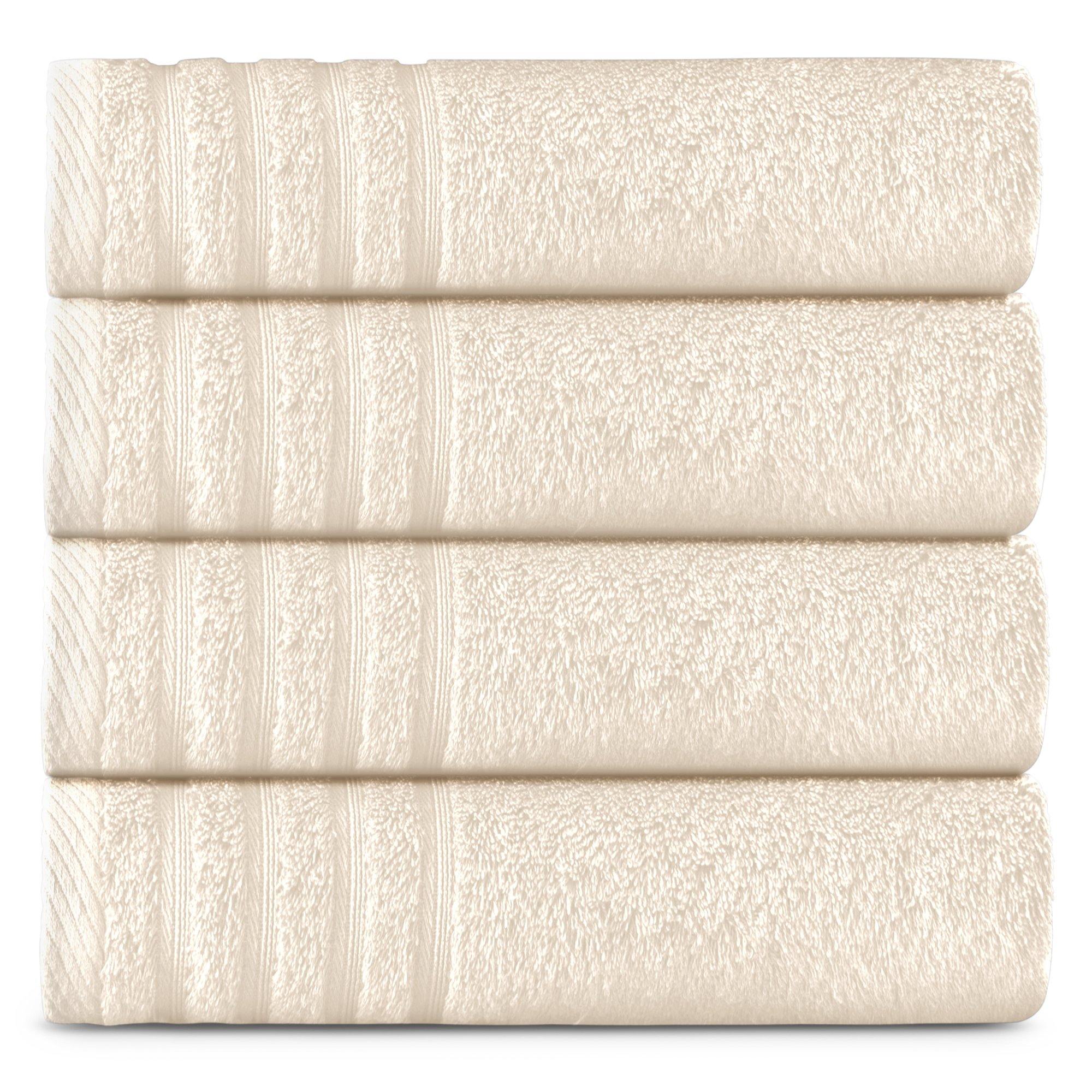 Lavish Touch 100% Cotton 500 GSM Aurelia Towel Set - Zenvias