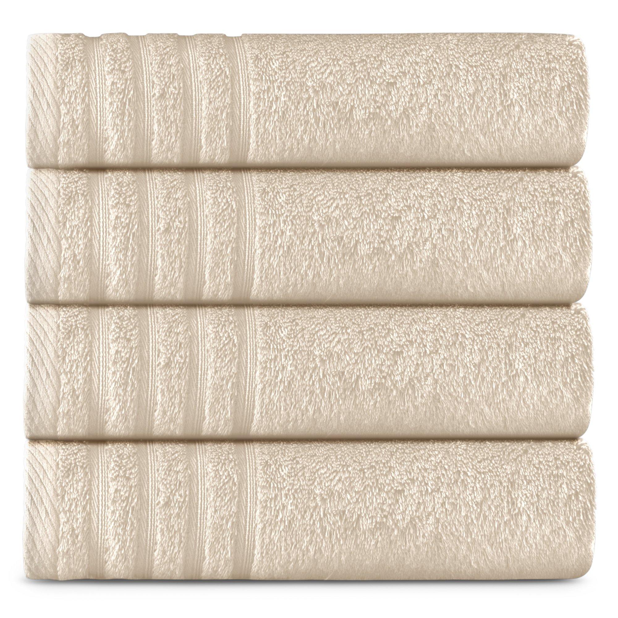 Lavish Touch 100% Cotton 500 GSM Aurelia Towel Set - Zenvias