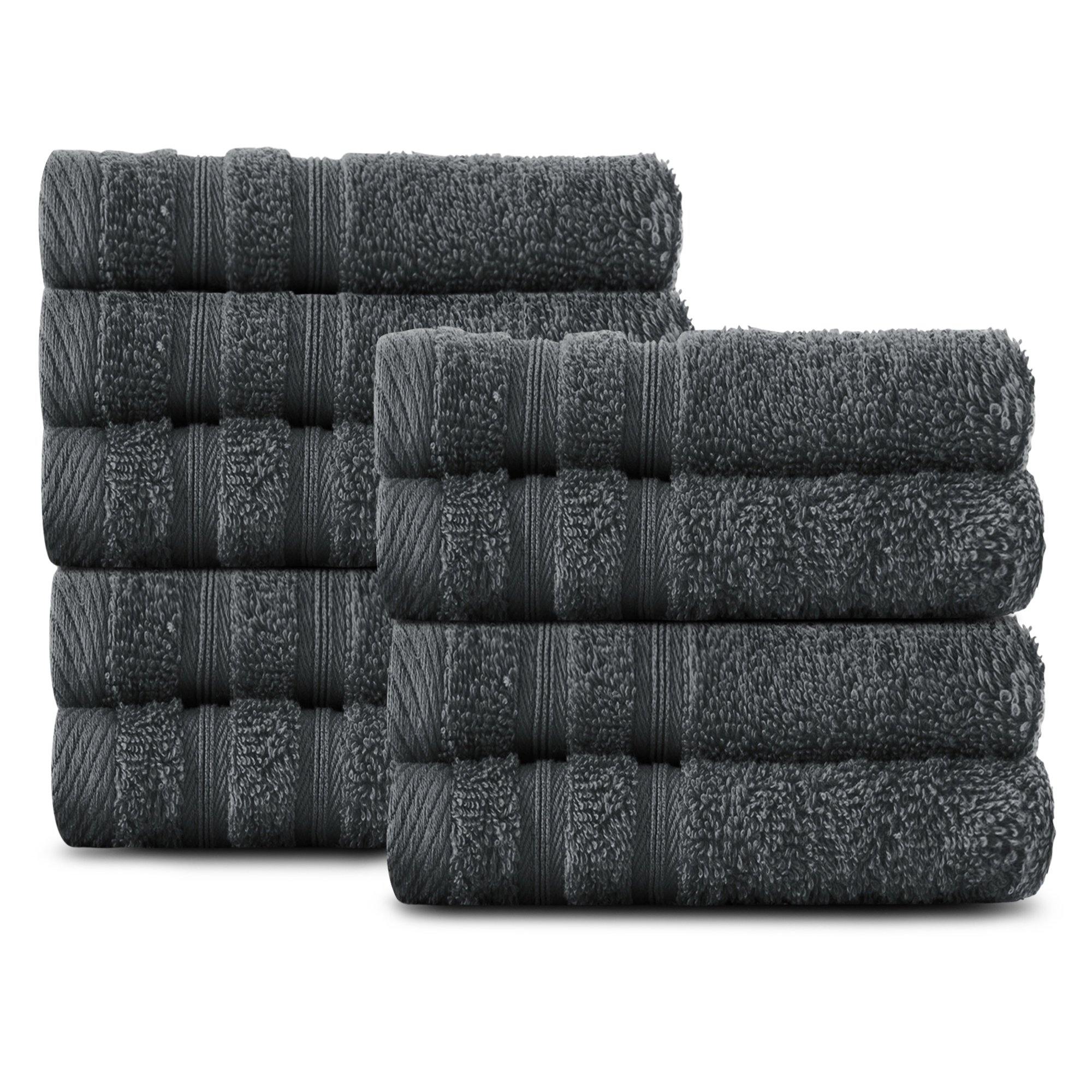 Lavish Touch 100% Cotton 500 GSM Aurelia Towel Set - Zenvias